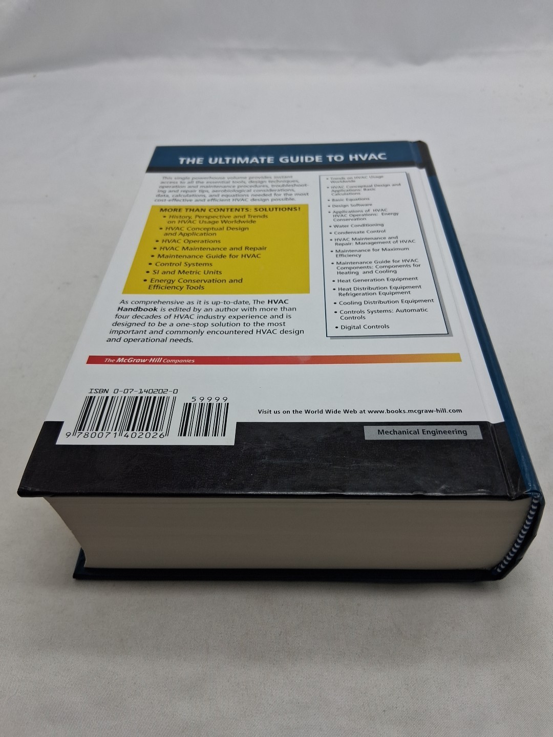 The HVAC Handbook by Robert Rosaler HC (2004)