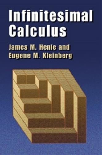 James M. Henle Infinitesimal Calculus (Paperback) Dover Books on Mathema 1.4tics