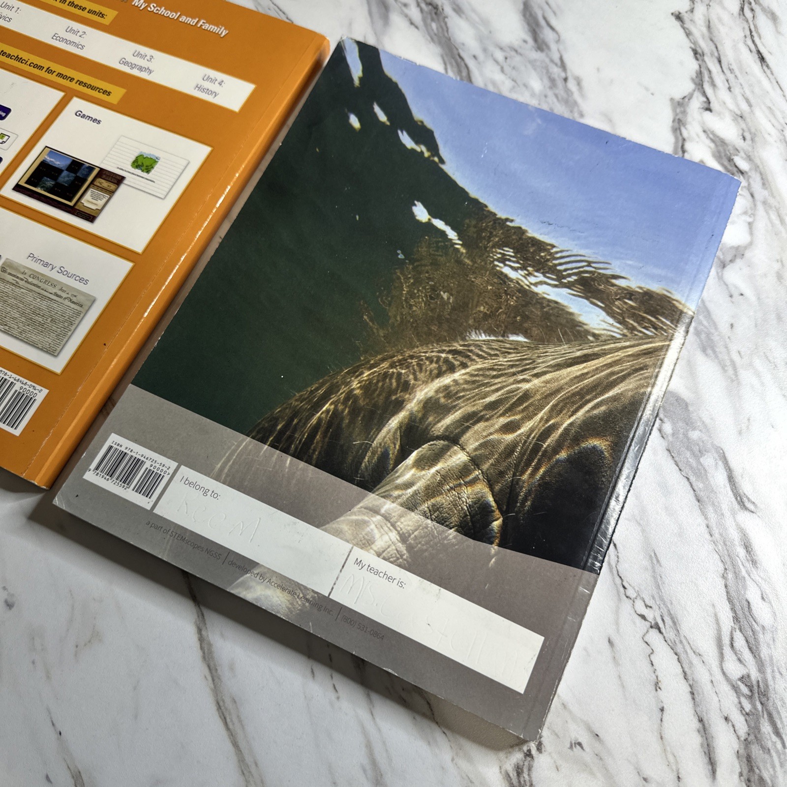 3rd Grade Student Workbooks – Social Studies & STEMscopes Florida