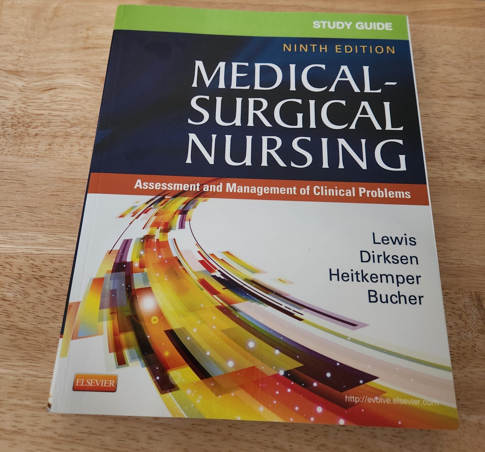 Medical-Surgical Nursing Study Guide 9th Ed Like New!