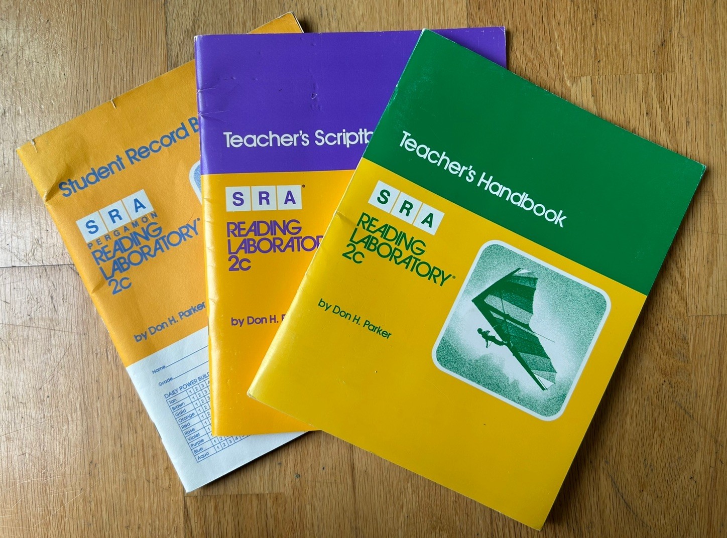 SRA Reading Laboratory Box Set 2C by Don H. Parker – 1989 Edition