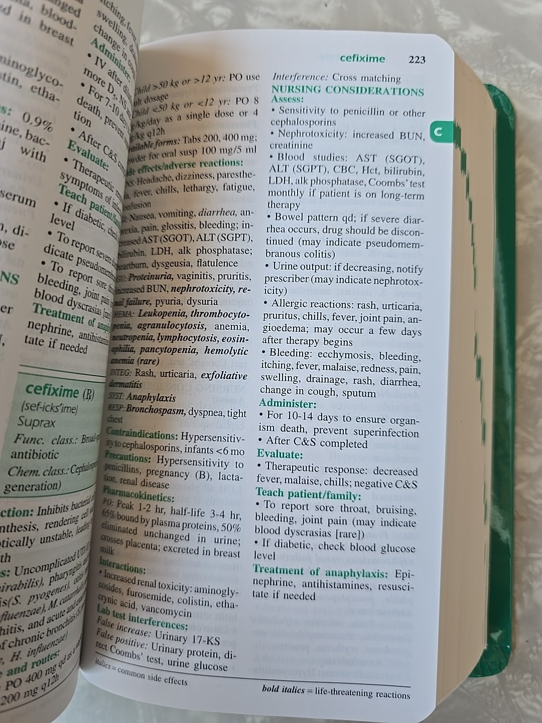 1999 Mosbys Nursing Drug Reference by Linda Skidmore-Roth