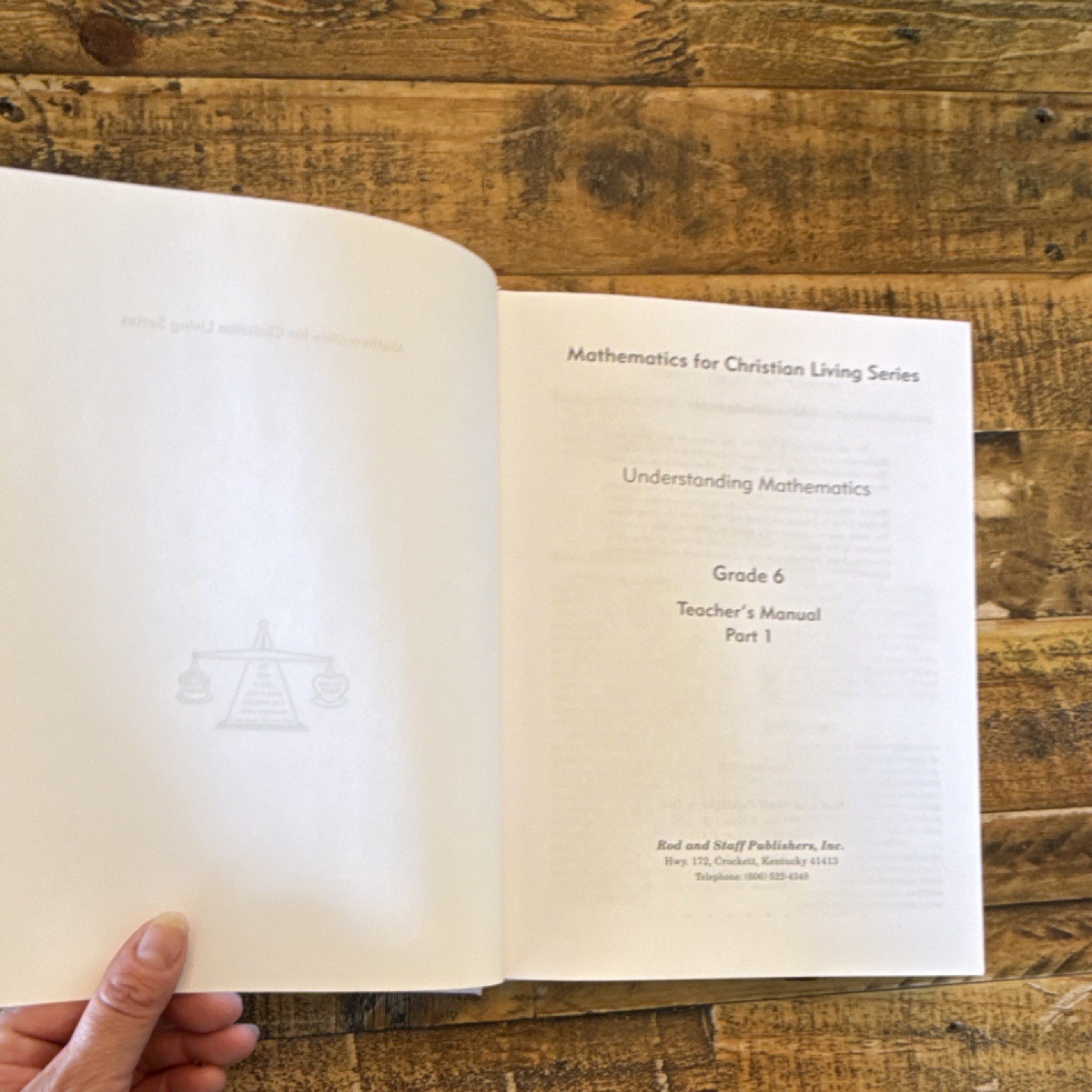 Rod and Staff Understanding Mathematics Grade 6 Teacher’s Manual Christian Livi…