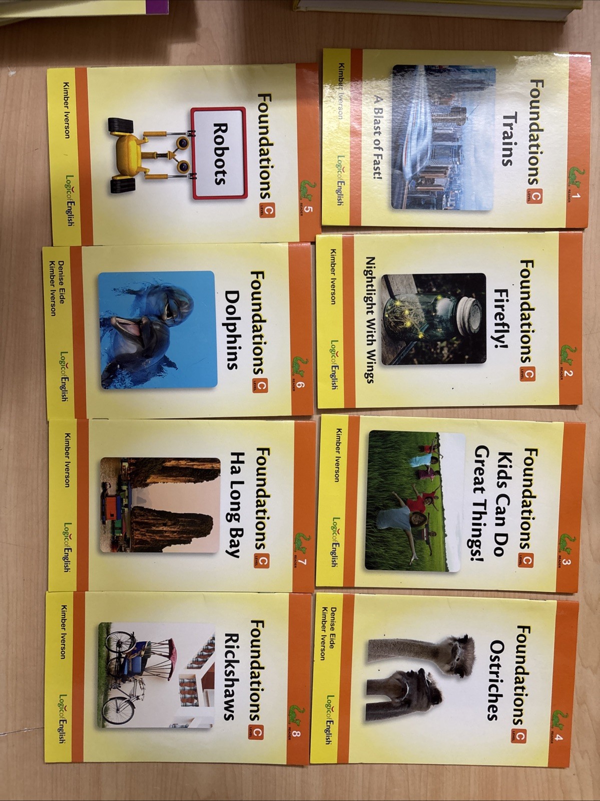 HUGE Logic of English Foundations Bundle Lot Level A B C D Readers Cards ABC Bks