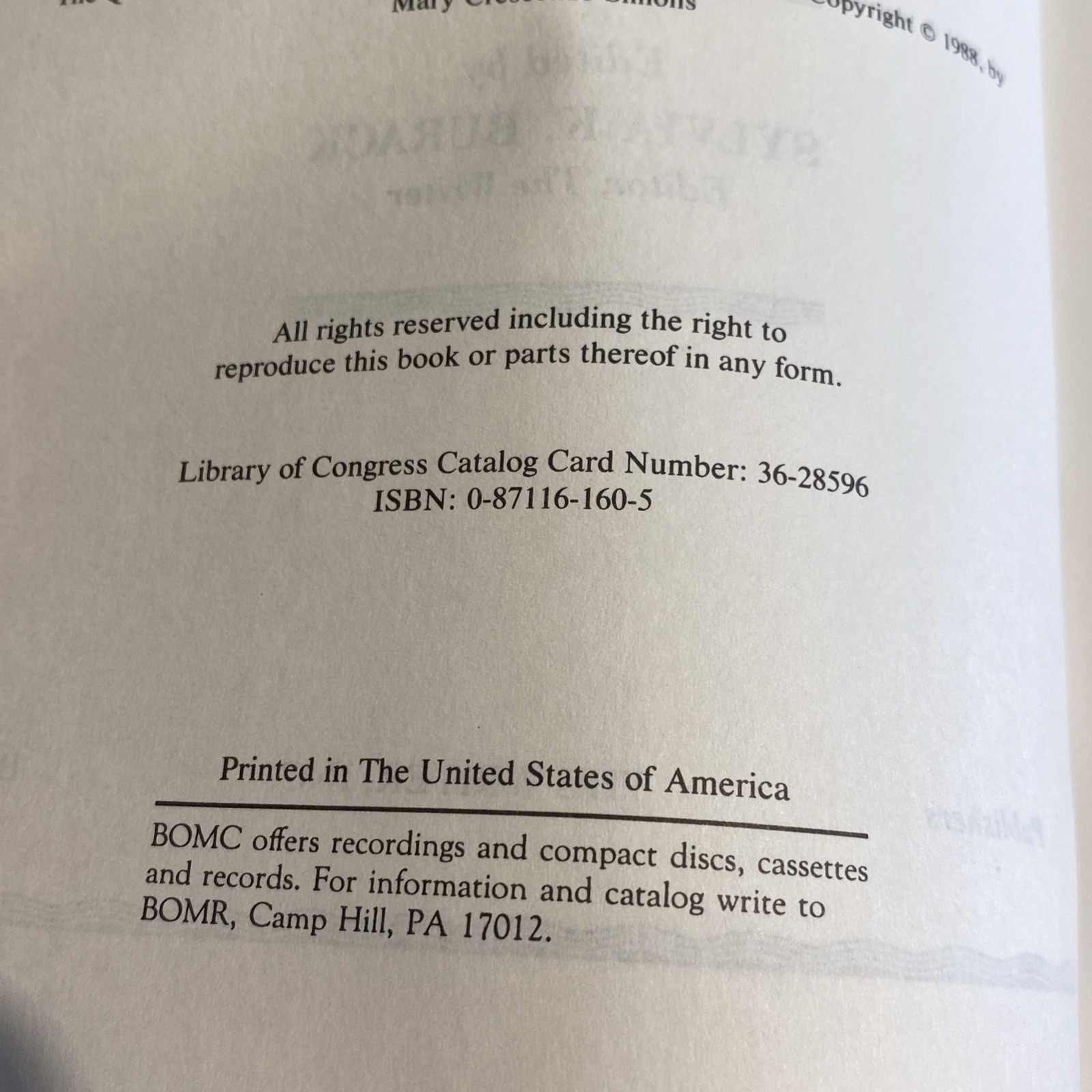 The Writer’s Handbook, 1990 by Sylvia K. Burack (paperback, Revised edition)