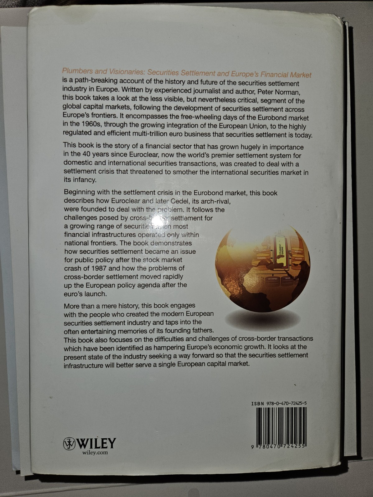 Plumbers and Visionaries : Securities Settlement and Europe’s Financial Marke…