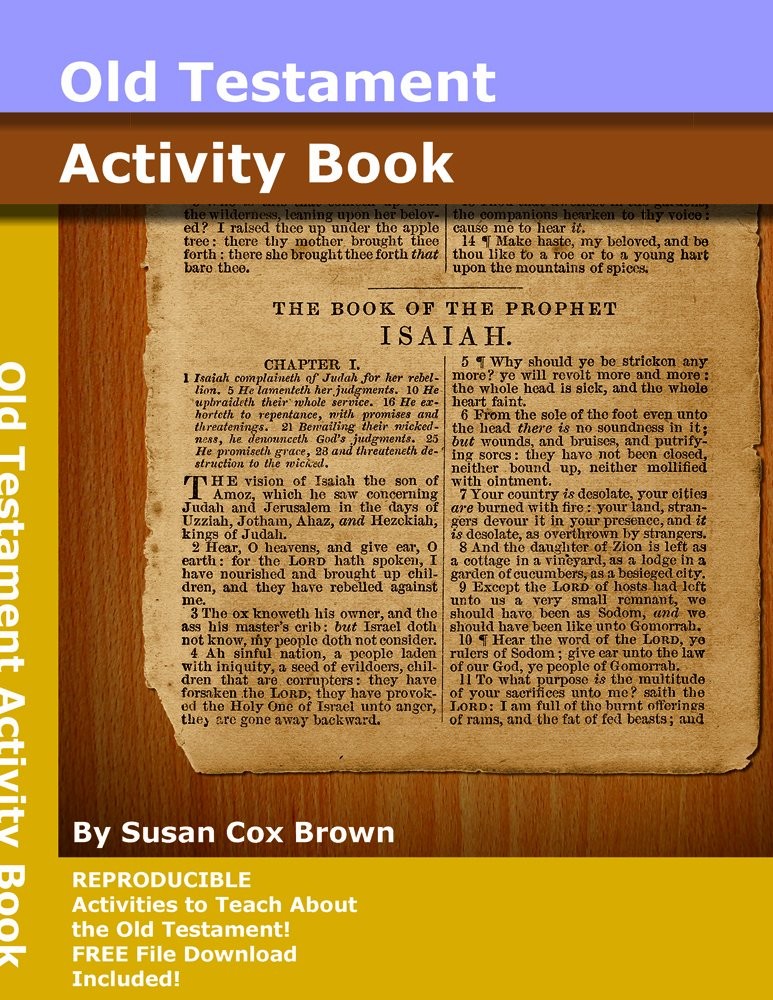 Old Testament Activity Book: Family Home Evening, Sharing Time, Classroom