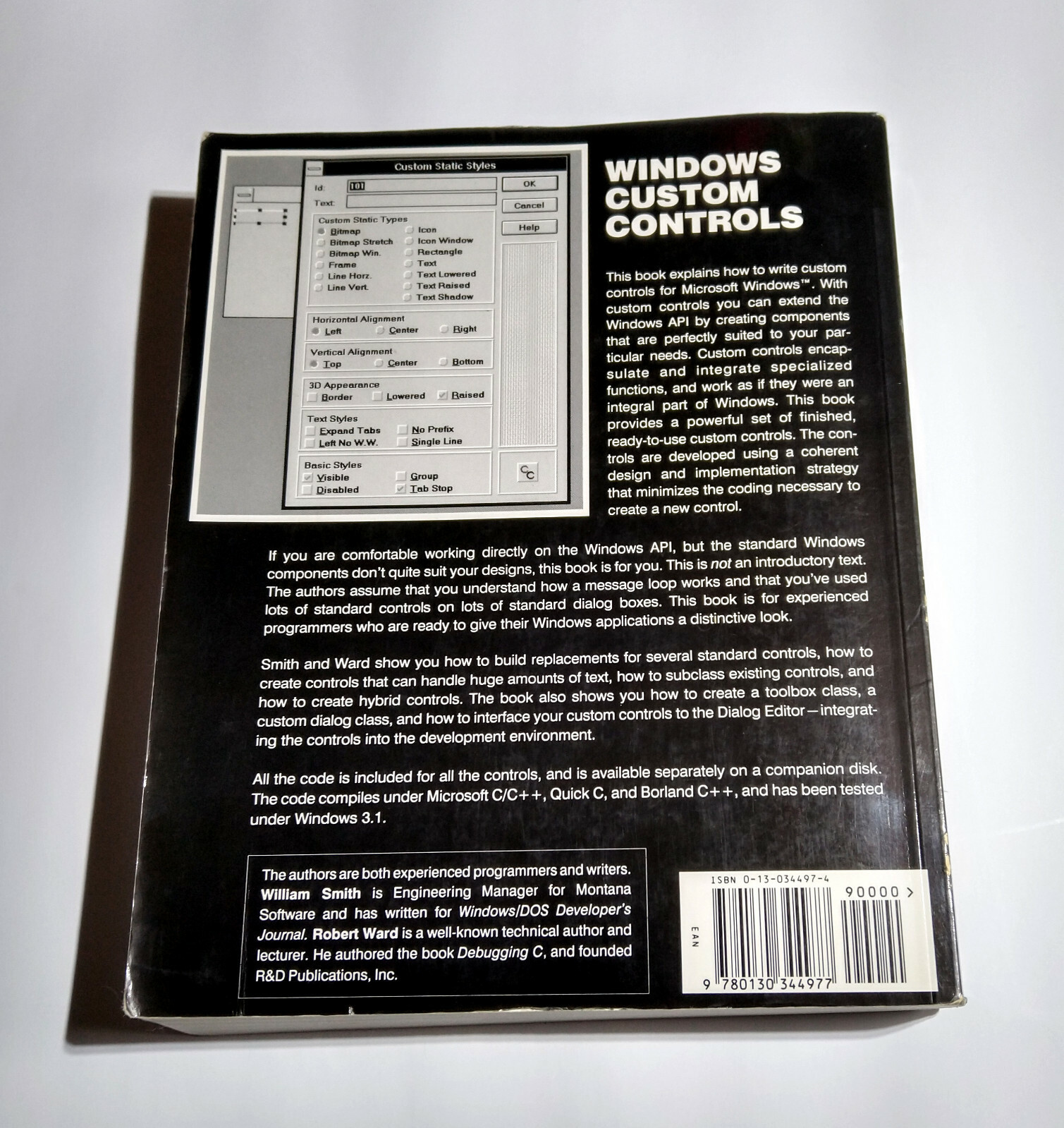 Windows Custom Controls book