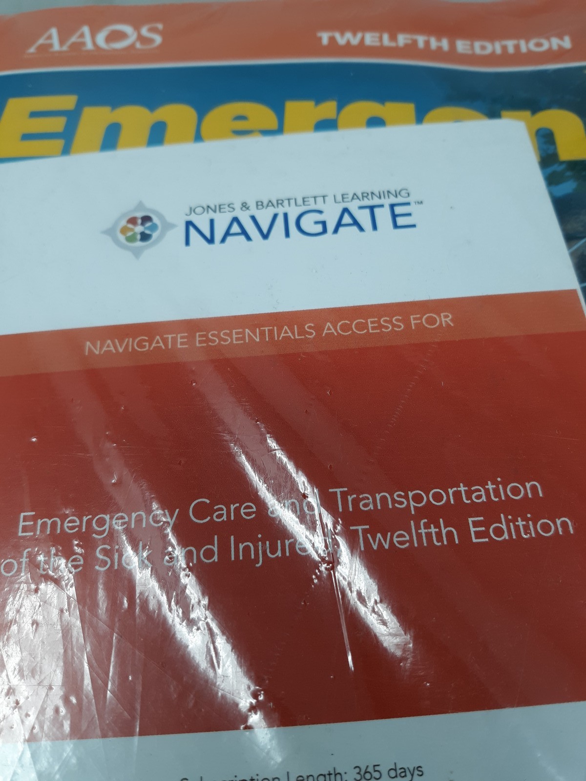 AAOS Emergency Care Transportation Sick Injured Twelfth Edition Navigate Access