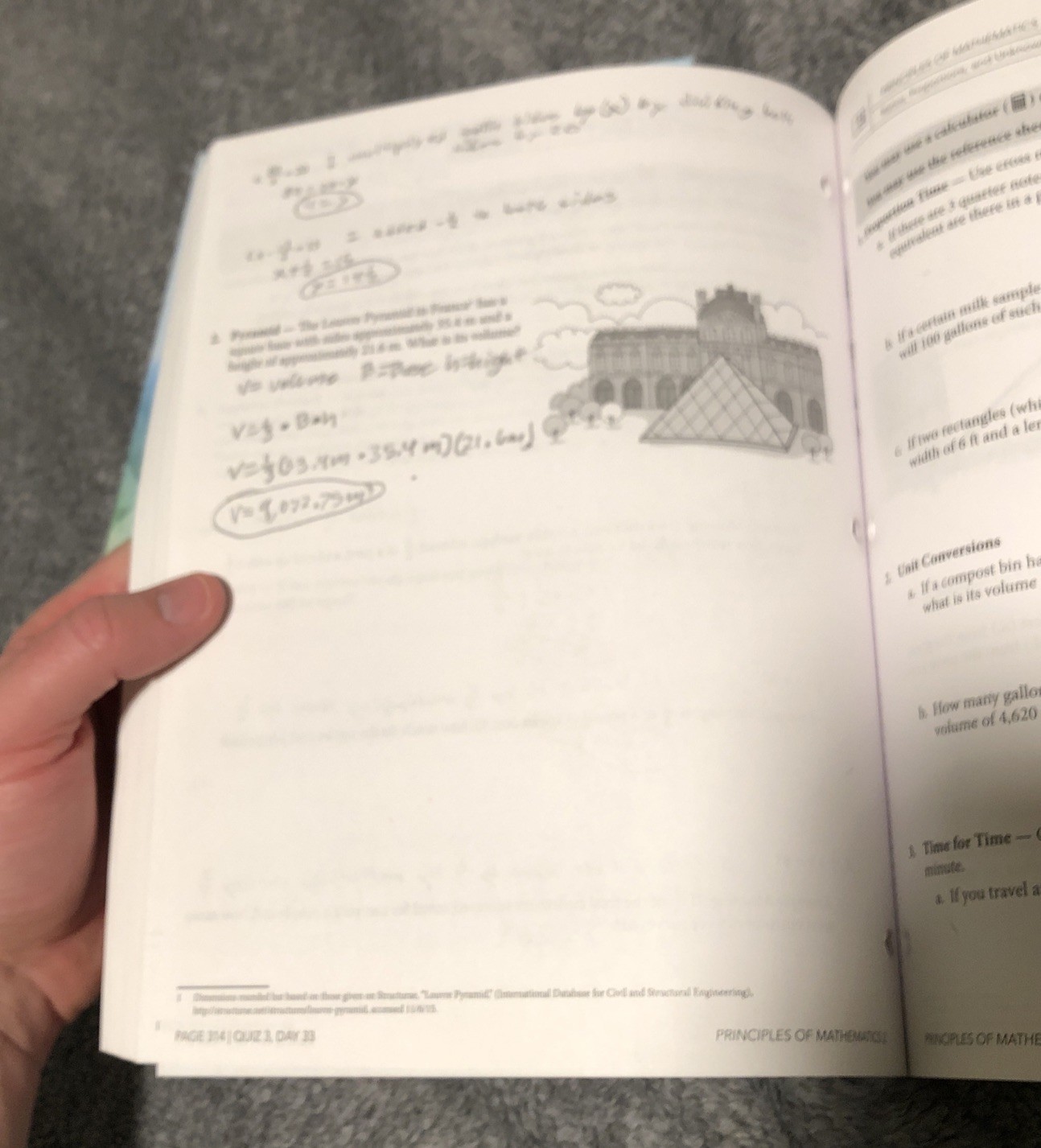 Master Books Principles of Mathematics Book 2 Hannon 7th-8th Grade Bundle *READ*