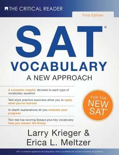 SAT Vocabulary: A New Approach by Erica L Meltzer: Used