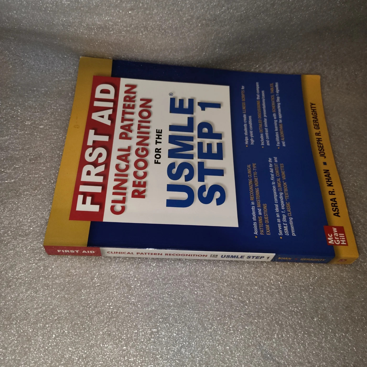 First Aid Clinical Pattern Recognition USMLE Step 1 Khan Geraghty 2022 McGraw