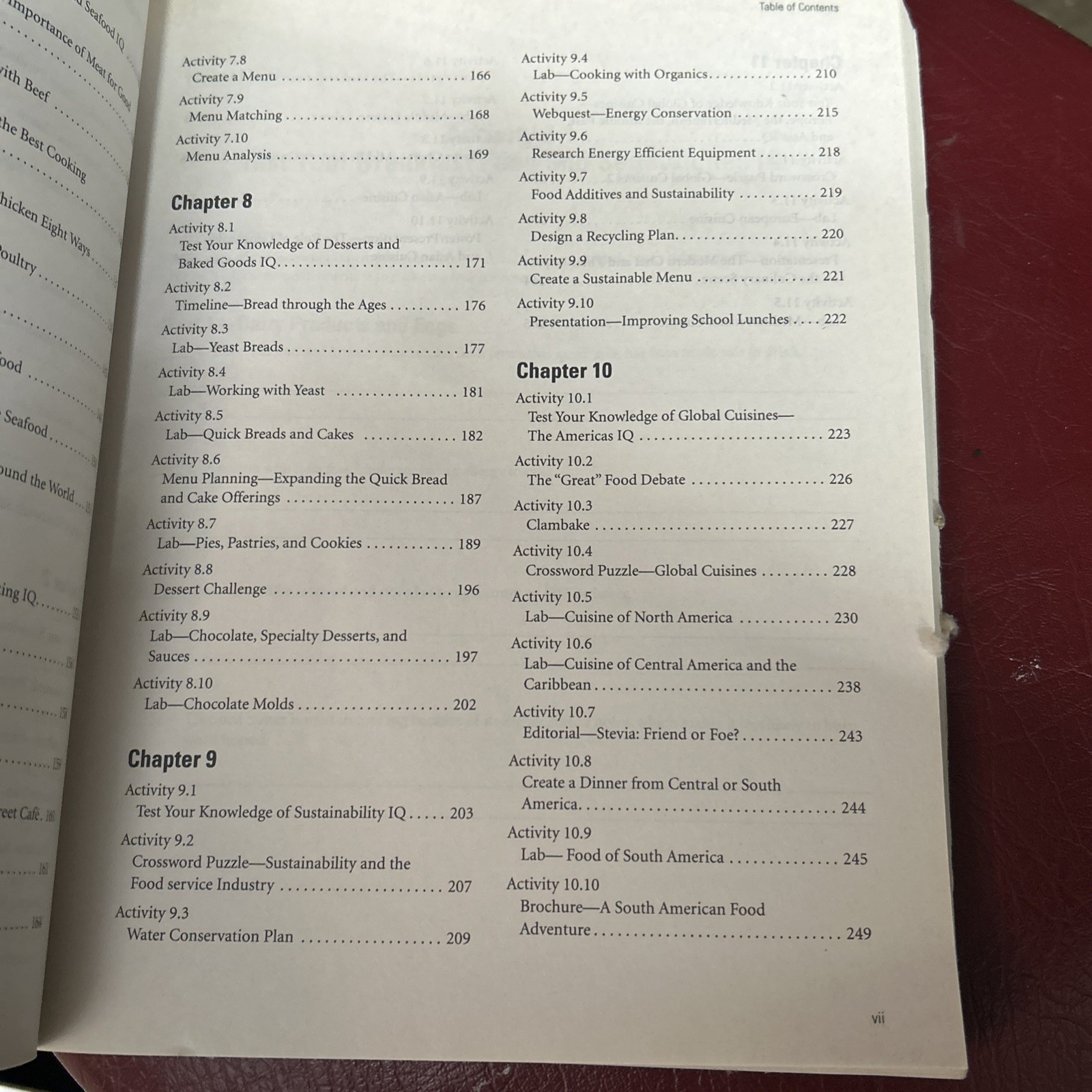 Activity Guide for – Paperback, by National Restaurant Association – Very Good o