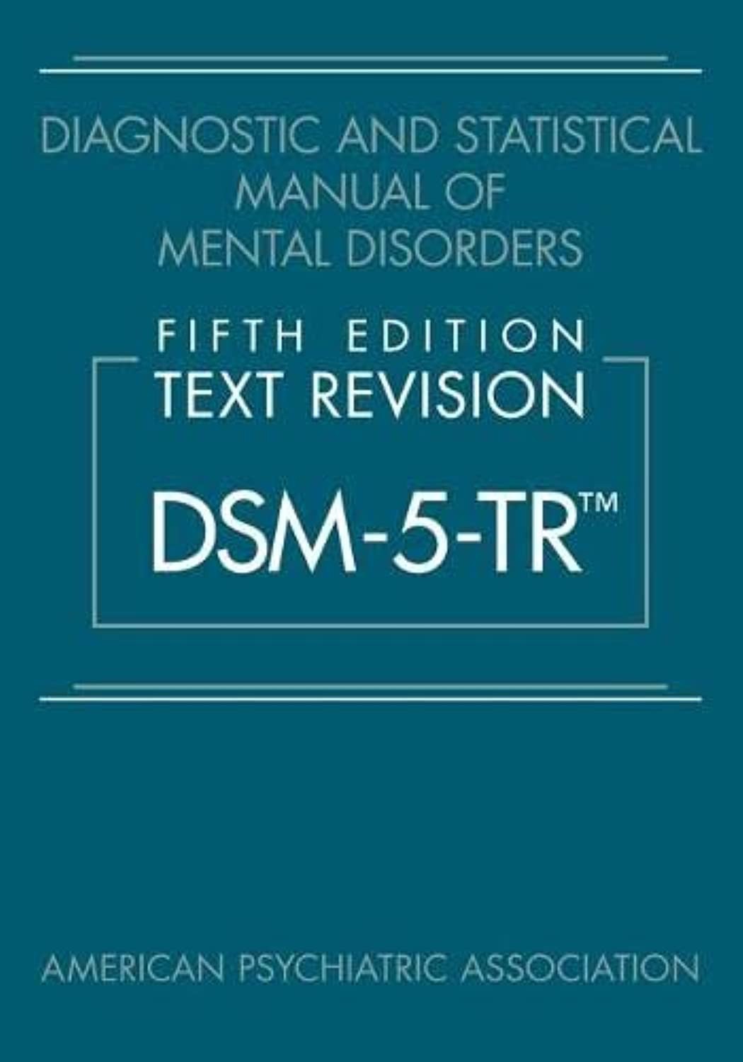 Diagnostic and Statistical Manual of Mental Disorders HARDCOVER FREE SHIP