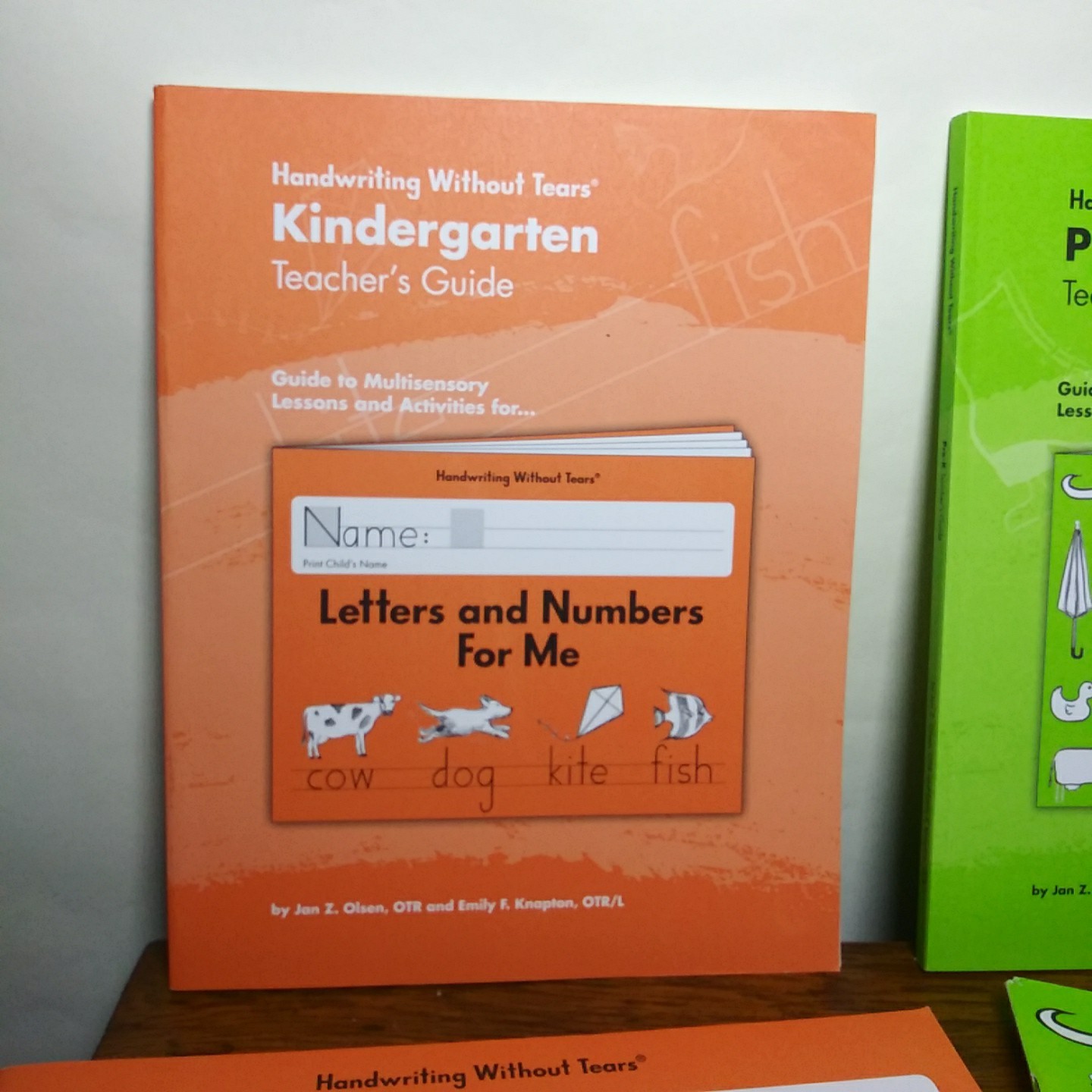 Handwriting Without Tears 4 Books Teacher Student Workbooks Math Foam Fractions