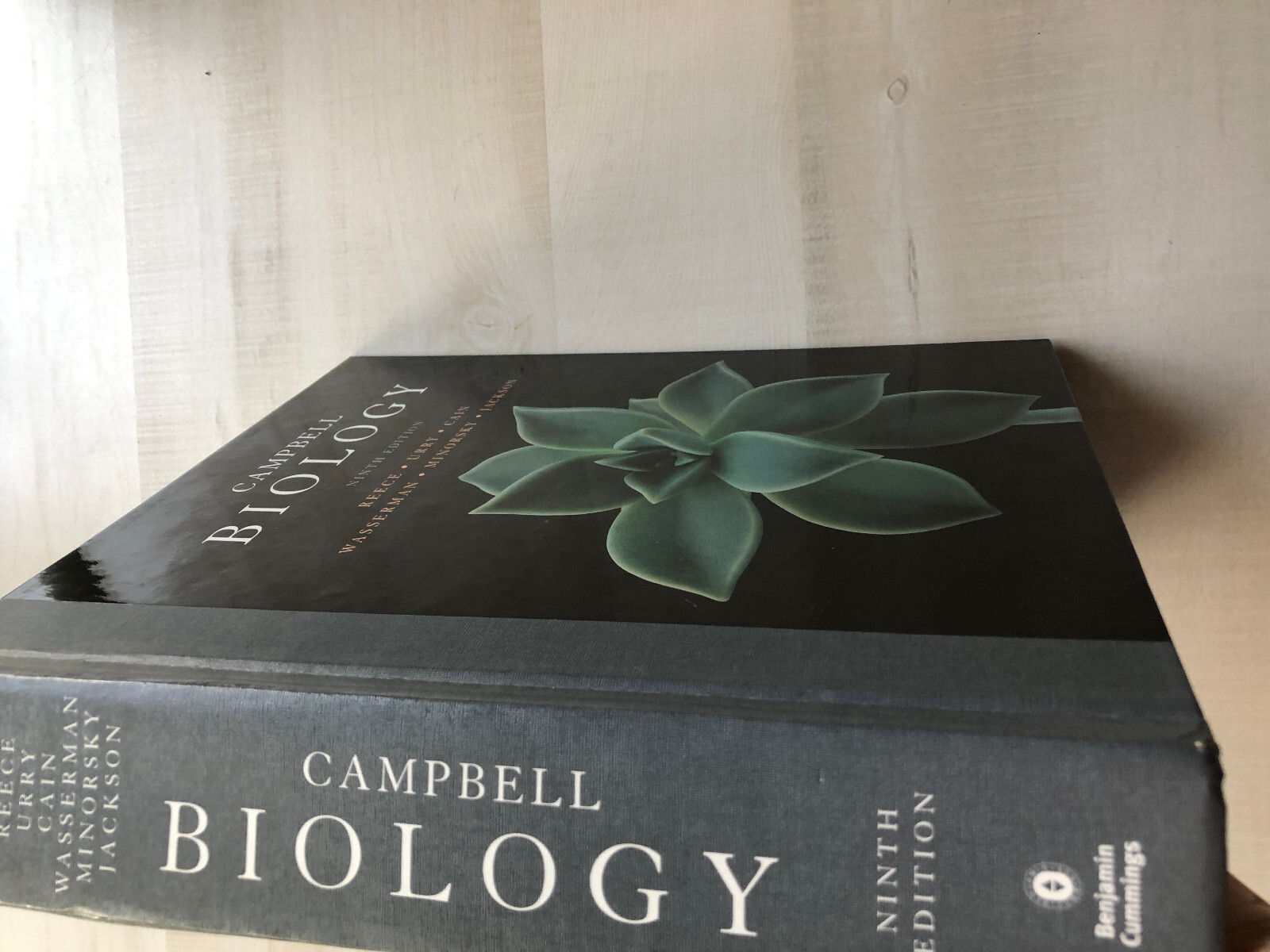 Nearly Fine Hardcover 2011 9th Edition “Campbell Biology” Benjamin Cummings Pub.