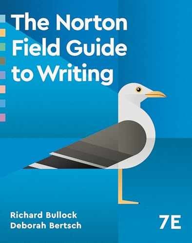 The Norton Field Guide to – Paperback, by Bullock Richard; Bertsch – New h