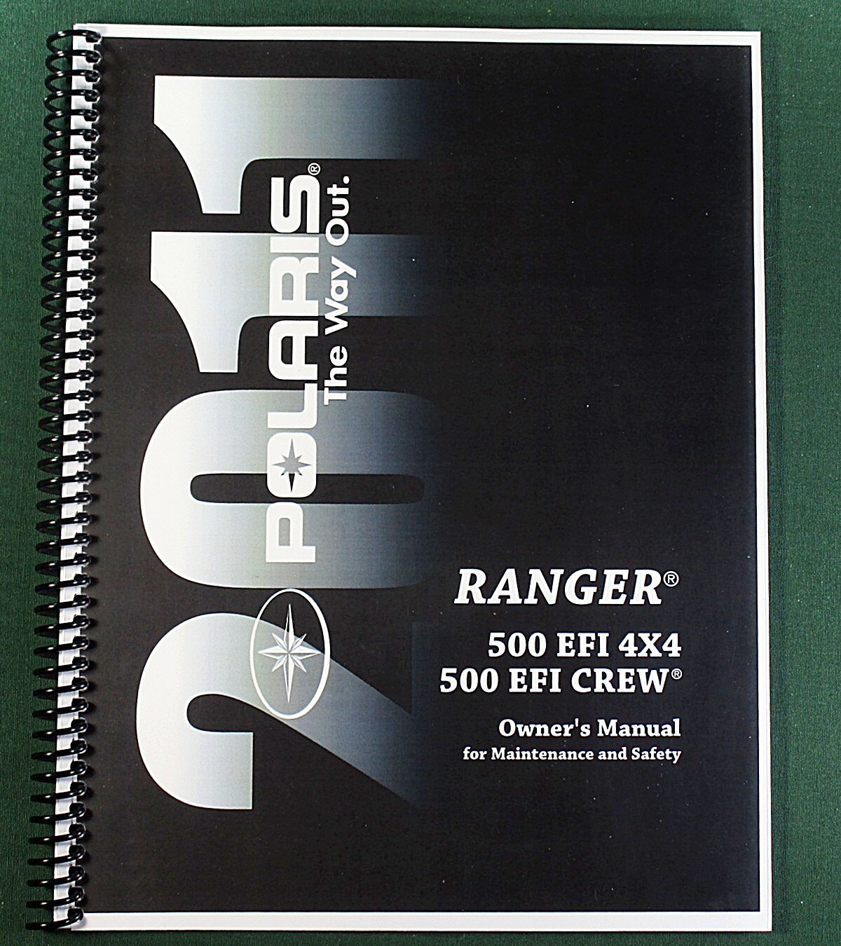 2011 Polaris Ranger 500 EFI 4×4 Owner’s Manual: 129 Pages & Protective Covers!