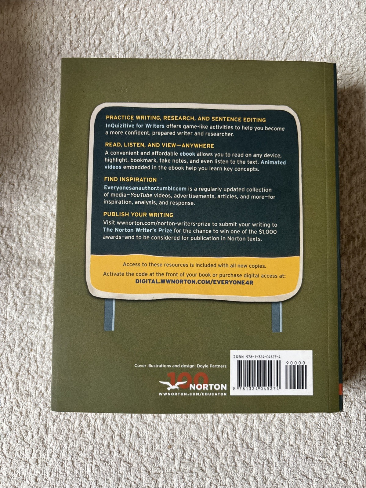 Everyone’s an Author with Readings by Andrea A. Lunsford, Michal Brody, Beverly
