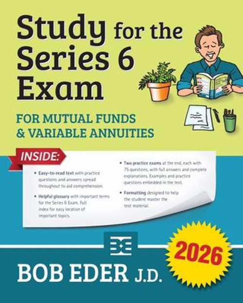 Study for the Series 6 Exam : Investment Companies and Variable P