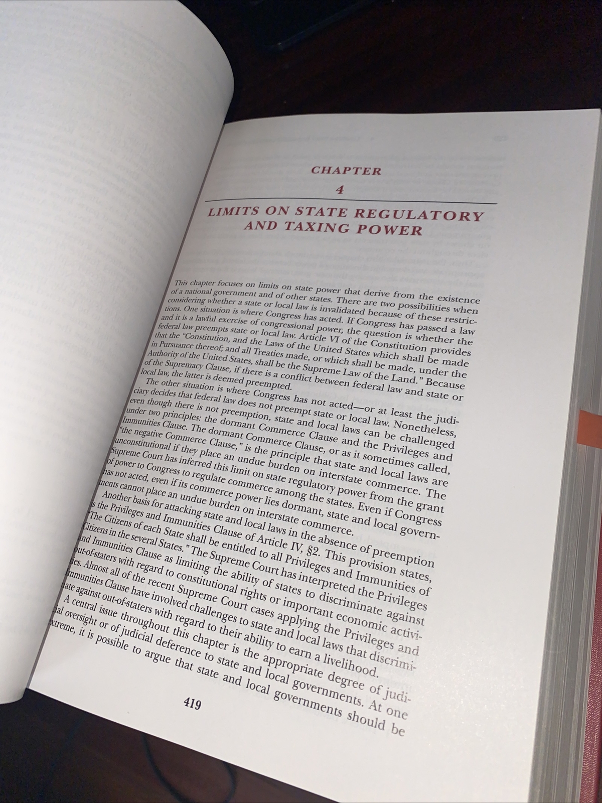 Constitutional Law by Erwin Chemerinsky Sixth Edition: Like New
