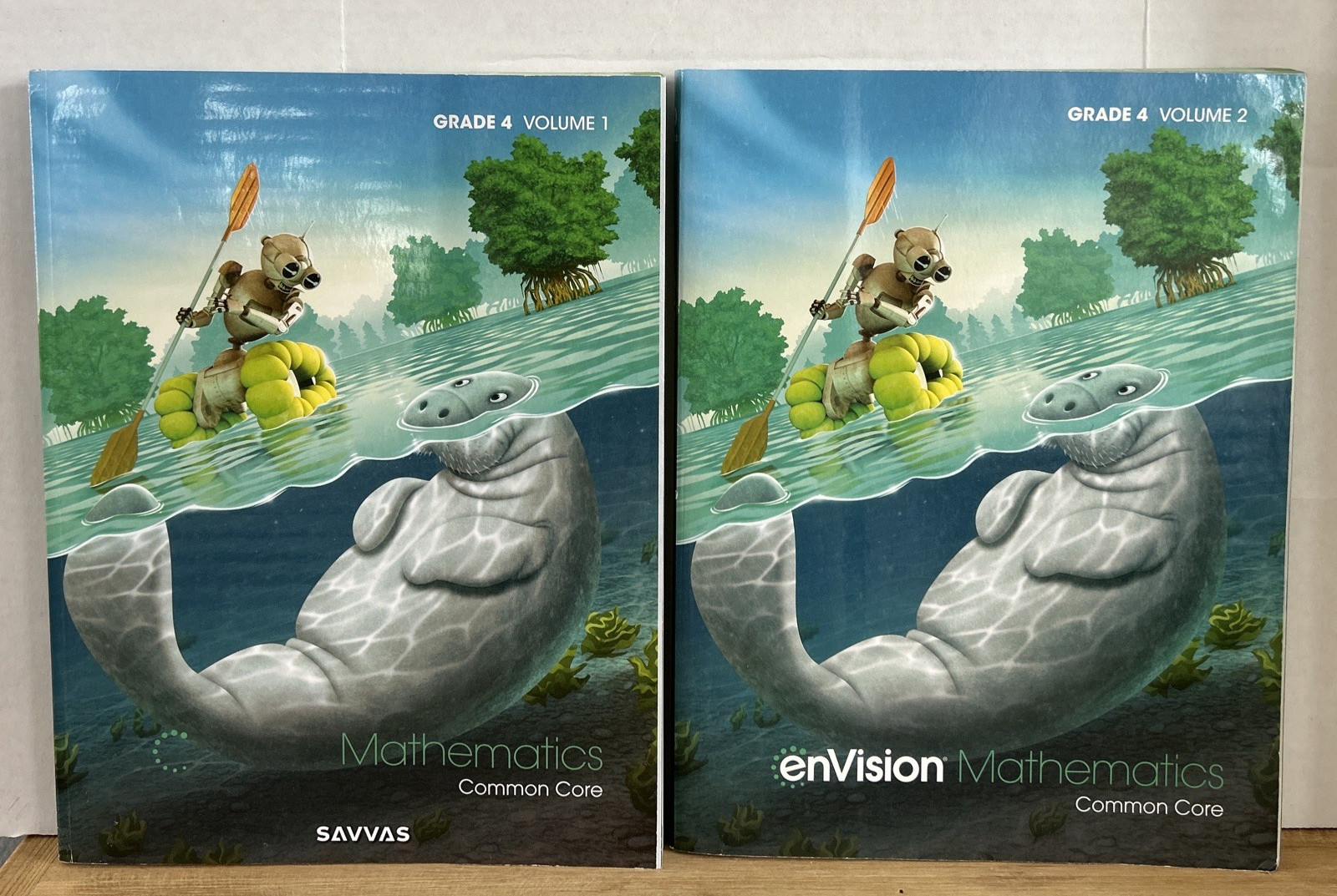 Grade 4 Envision Mathematics 2020 Common Core Student Edition Volumes 1 & 2
