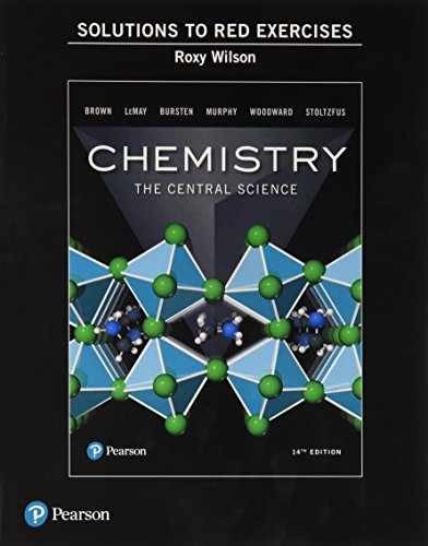 Student Solutions Manual – Paperback, by Brown Theodore; LeMay – Very Good j