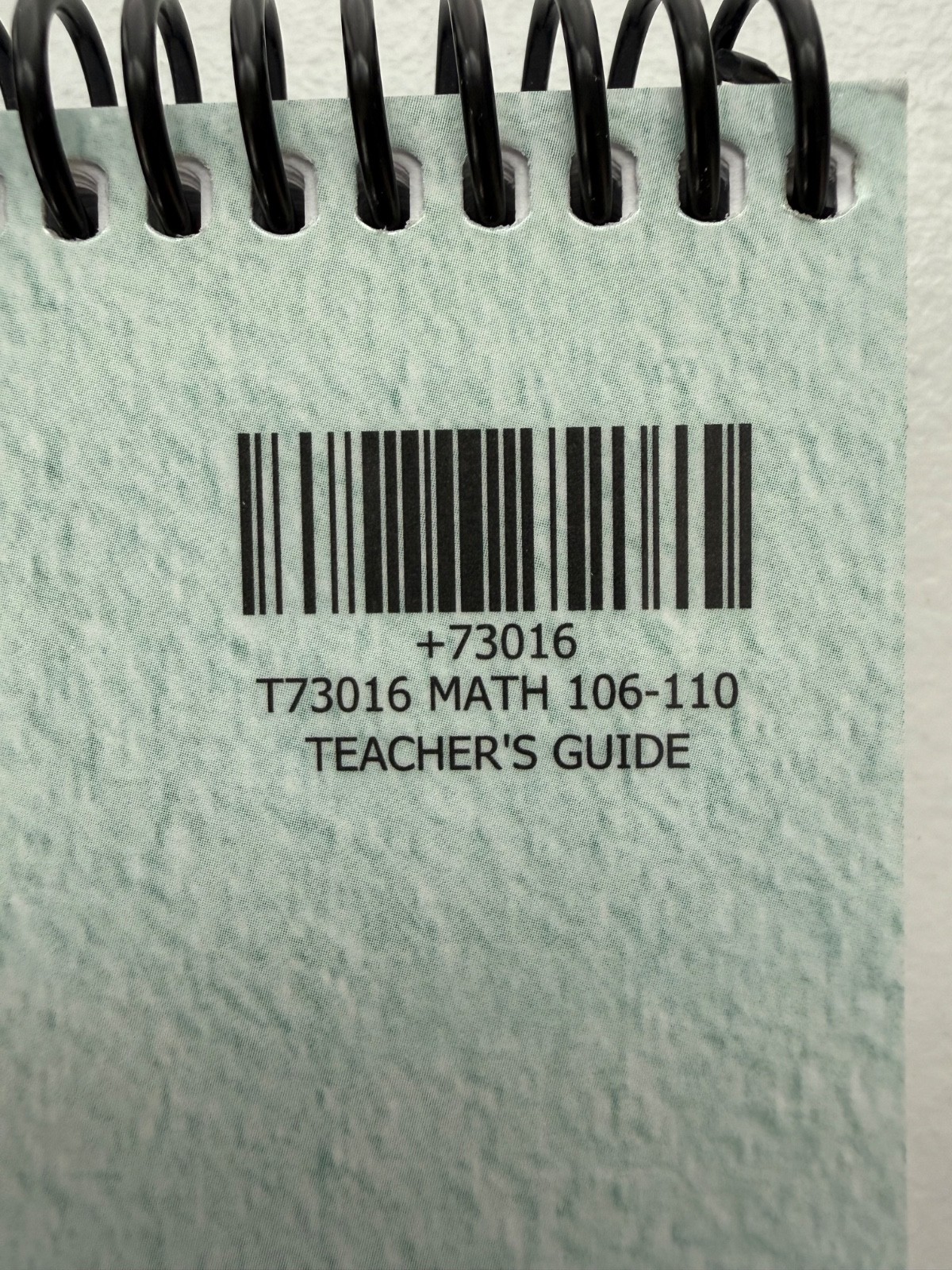 Christian Light Education – Mathematics 1 – Teachers Guides 101-105 & 106-110