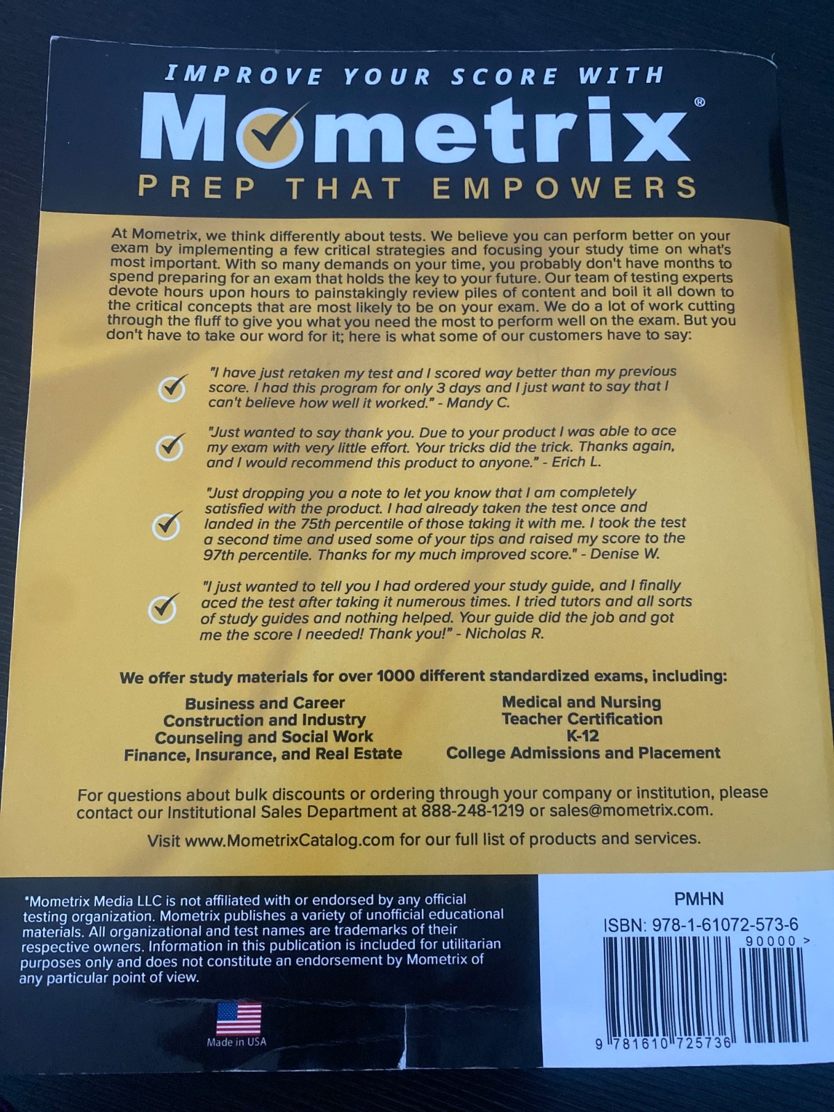 PMHN Exam Secrets Study Guide: – Paperback by Mometrix Test Prep – Very Good o