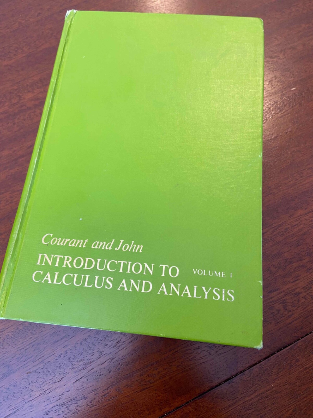 Introduction to Calculus and Analysis, 2 Volume set : Courant & John, Wiley