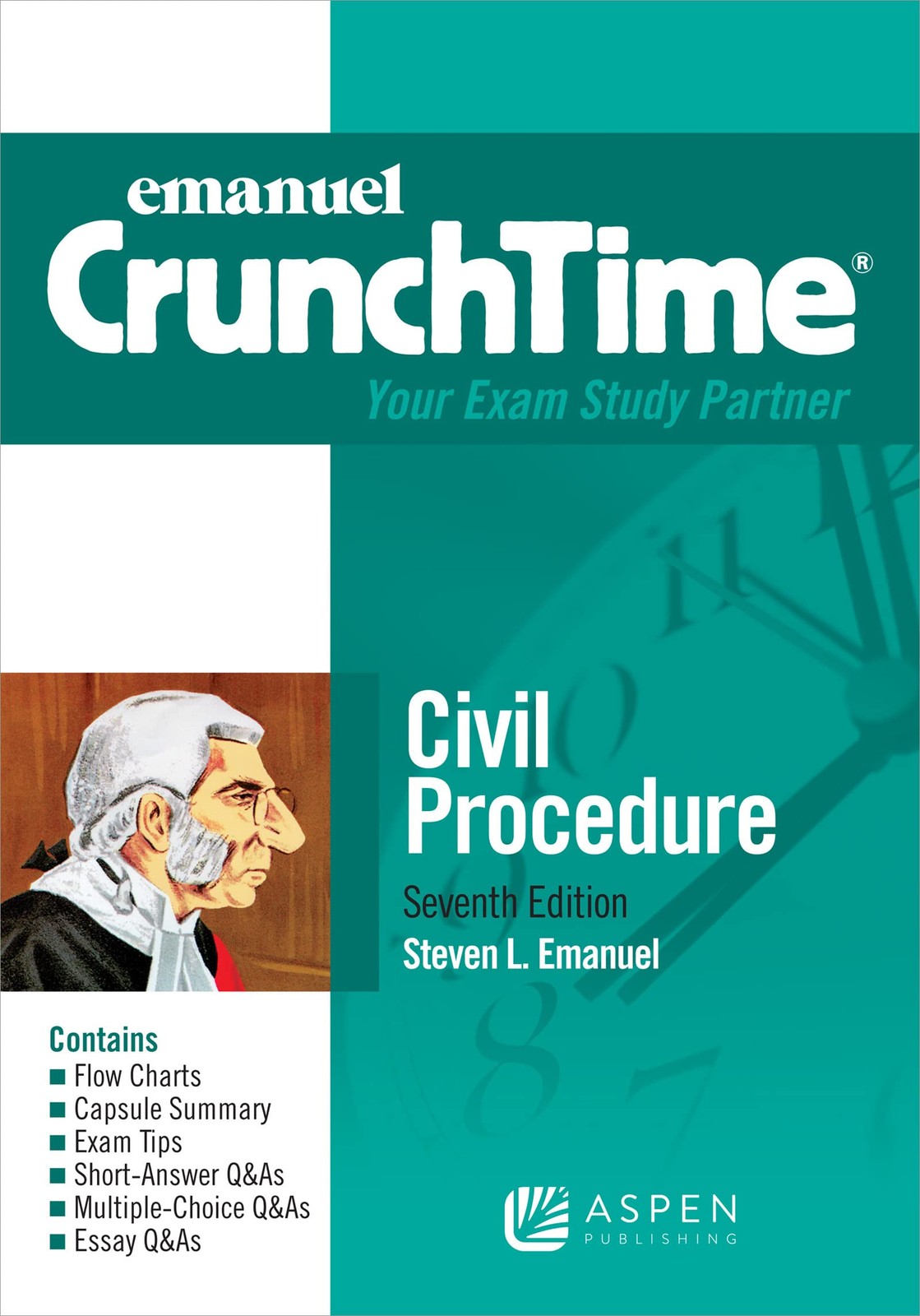 Emanuel CrunchTime Civil Procedure – paperback Emanuel, Steven L