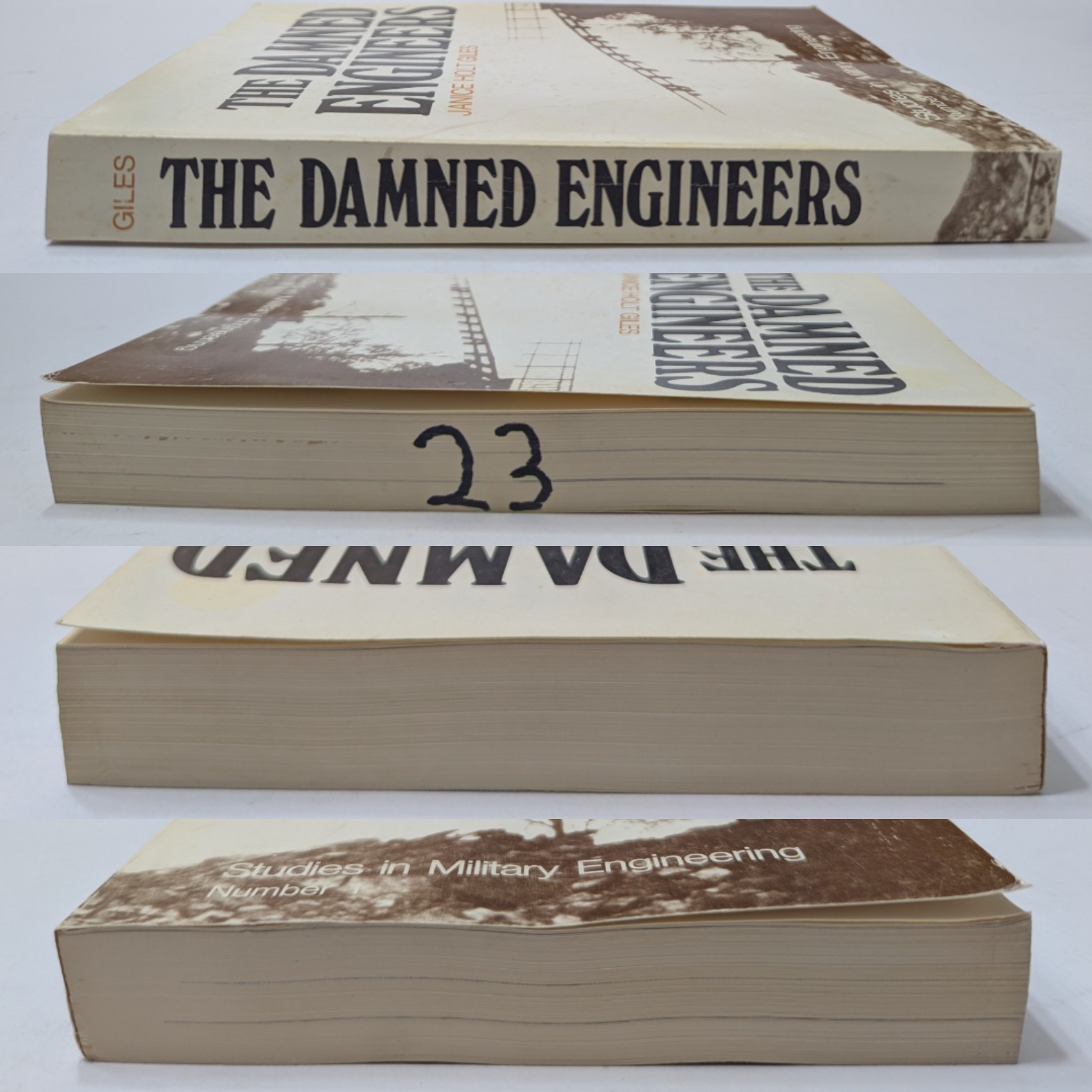 The Damned Engineers Janice Holt Giles Studies in Military Engineering 1985 2nd