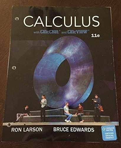 CALCULUS-(LOOSELEAF)-TEXT – Loose Leaf, by Ron Larson Bruce – Acceptable n