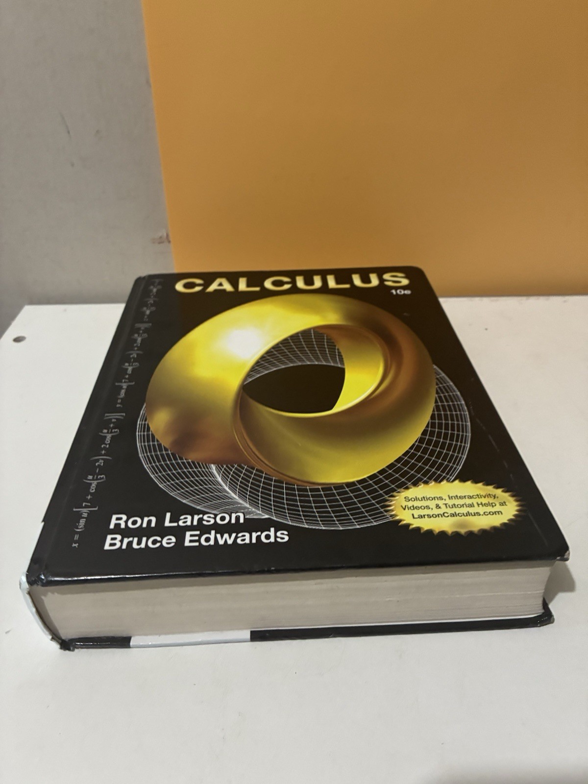 Brooks/Cole Calculus 10th Edition (2014) Hardcover Ron Larson Bruce H. Edwards