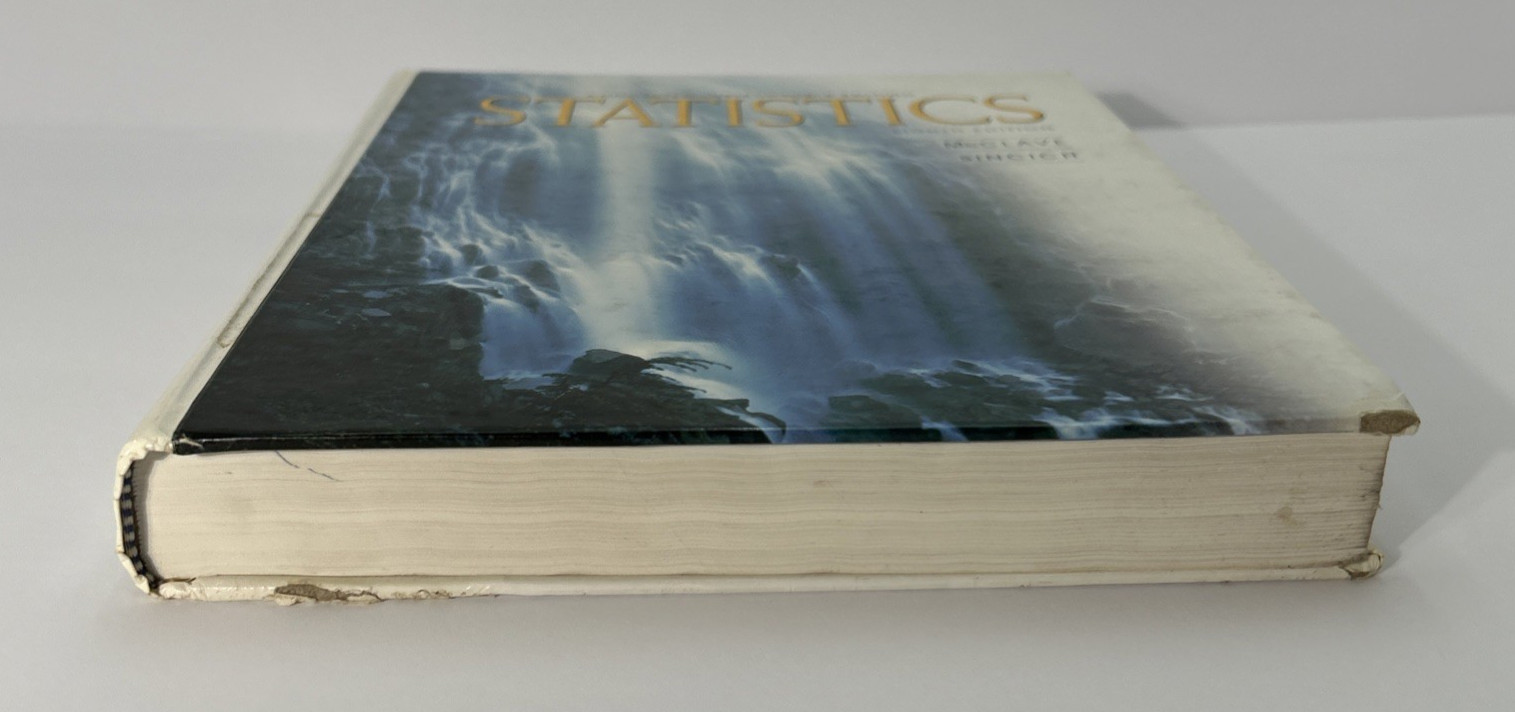Statistics (8th Edition) by James T. McClave; Terry Sincich Hardback USED