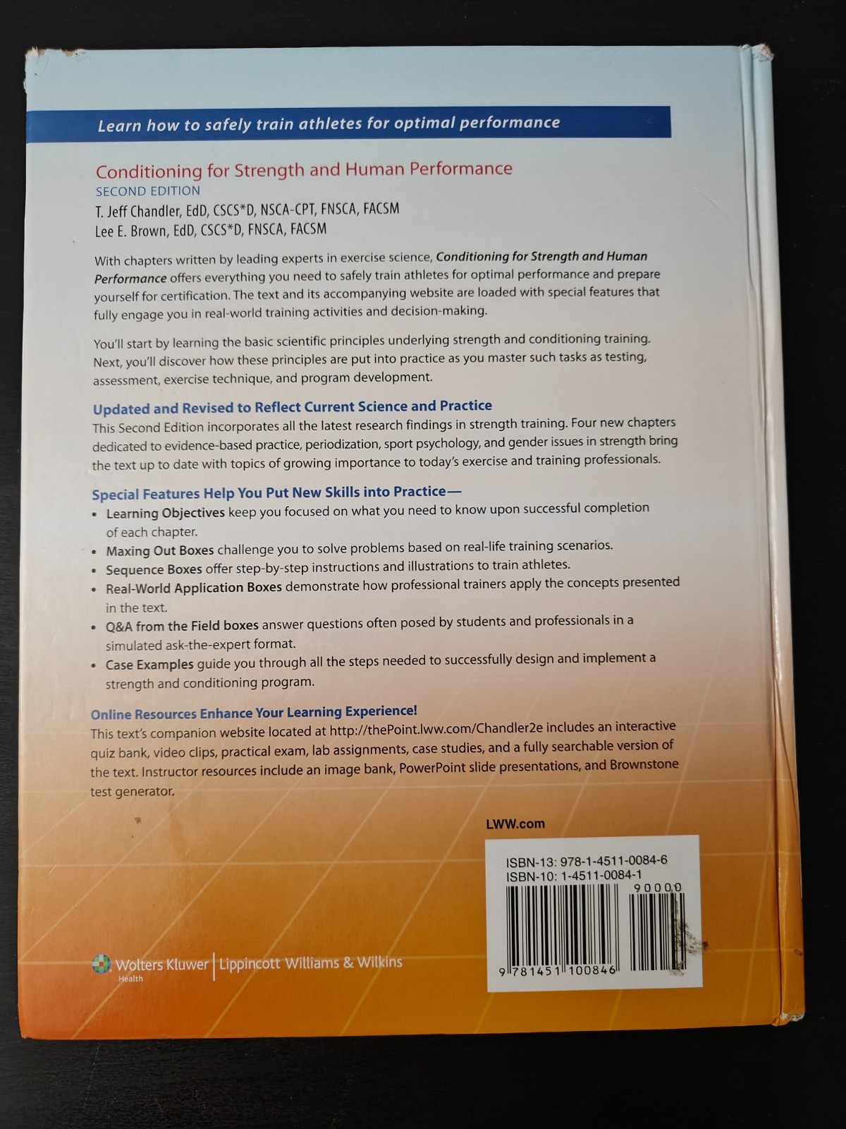 Conditioning for Strength and Human Performance, Human Kinetics Second Edition