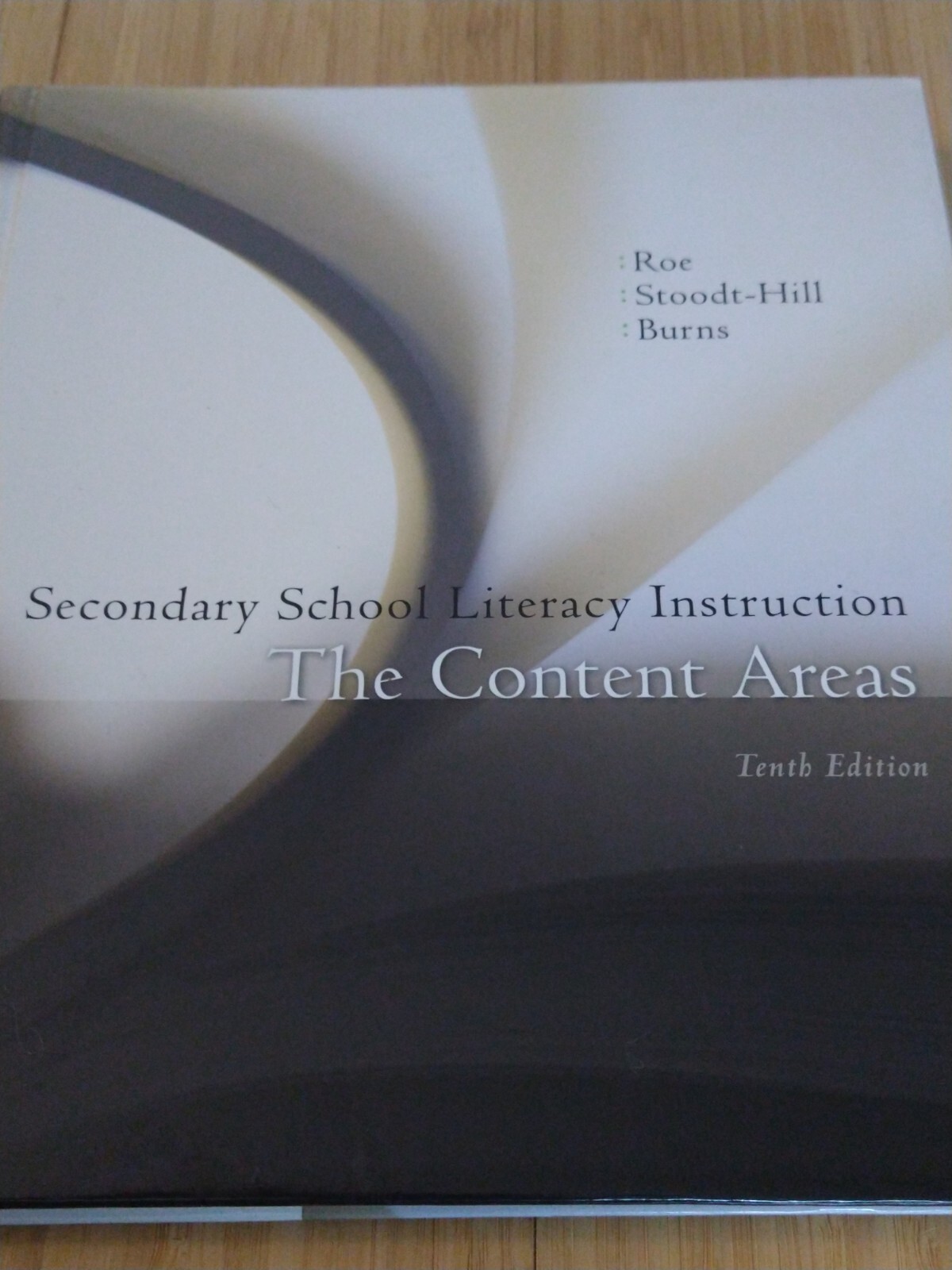 Secondary School Literacy Instruction: The Content Areas. NOT Stock Photos!