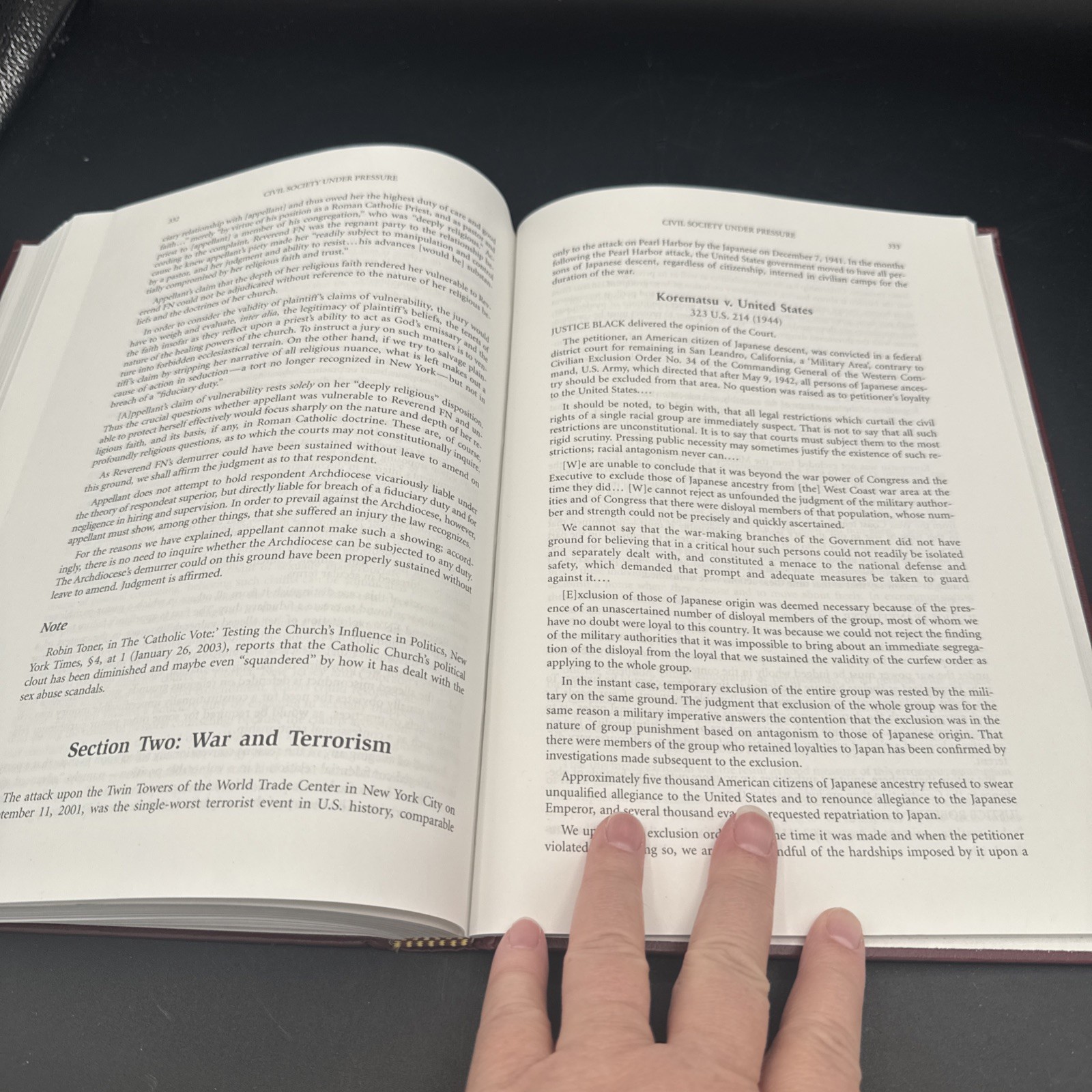 Law & Theology Cases & Readings Carolina Academic Press 2005 Belsky, Northcutt