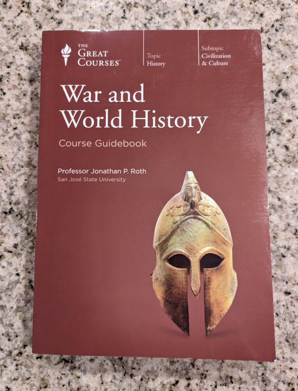 The Great Courses War and World History Guide Book only