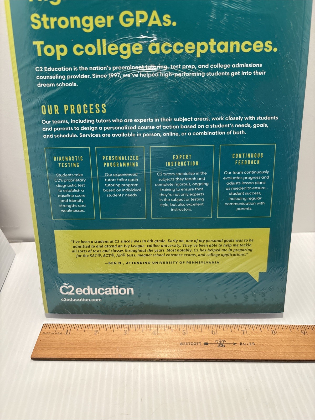 Digital SAT Core Reading and Writing C2 Education Book