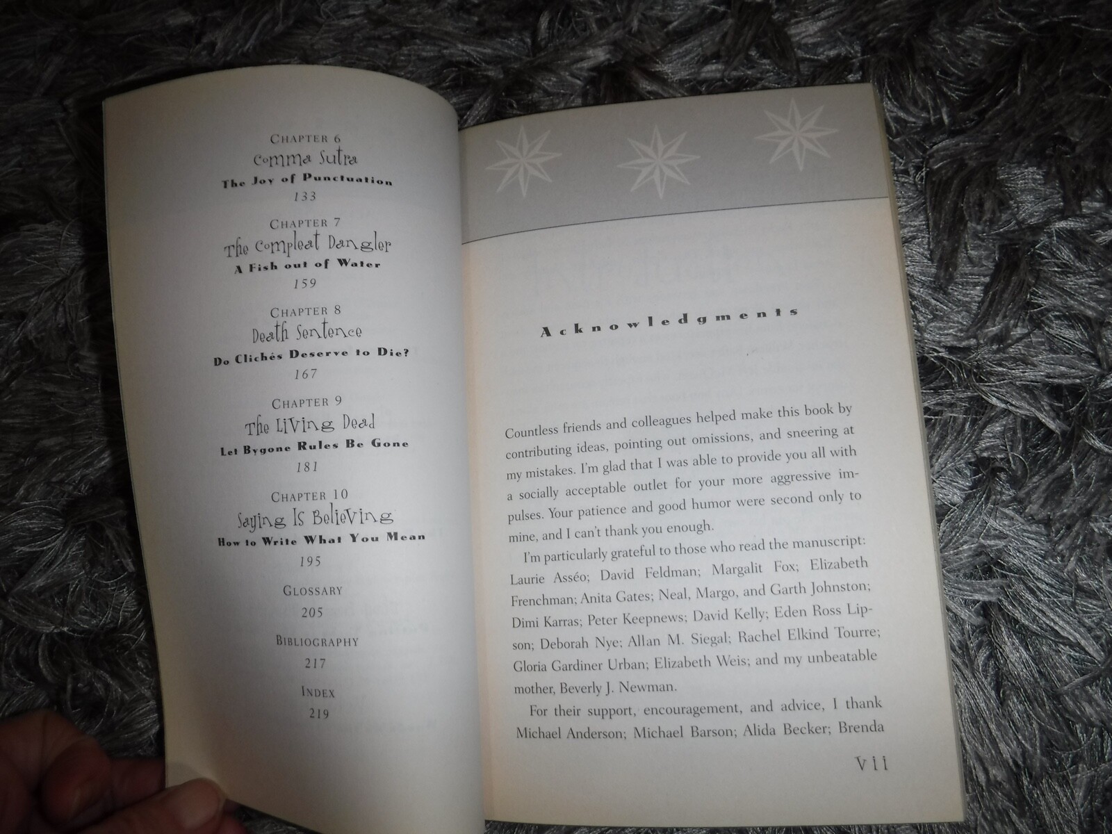 Woe is I : Grammarphobe’s guide to … English / O’Conner (Riverhead 1996 pbk)