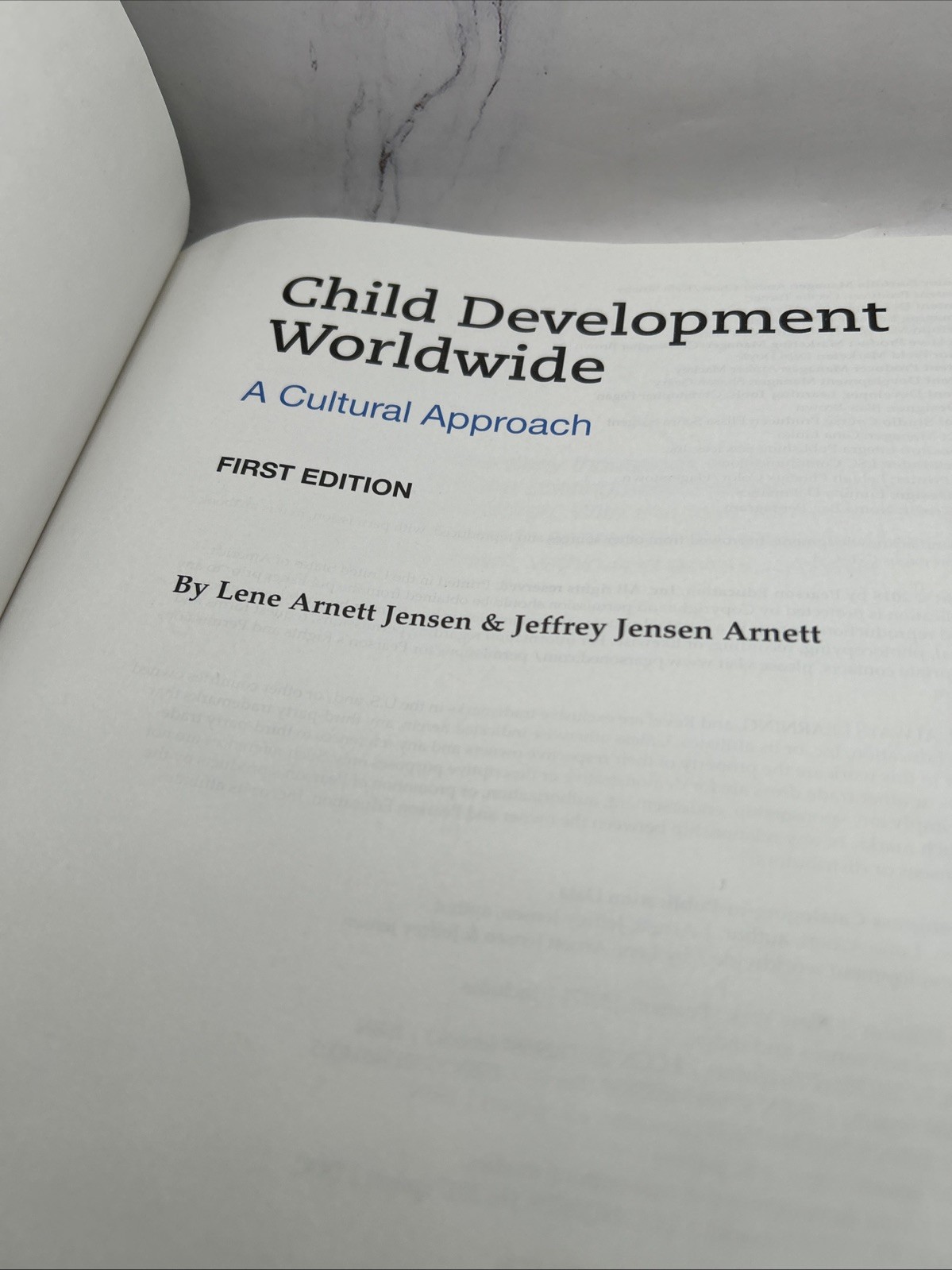 Child Development Worldwide : A Cultural Approach by Jeffrey Jensen Arnett…