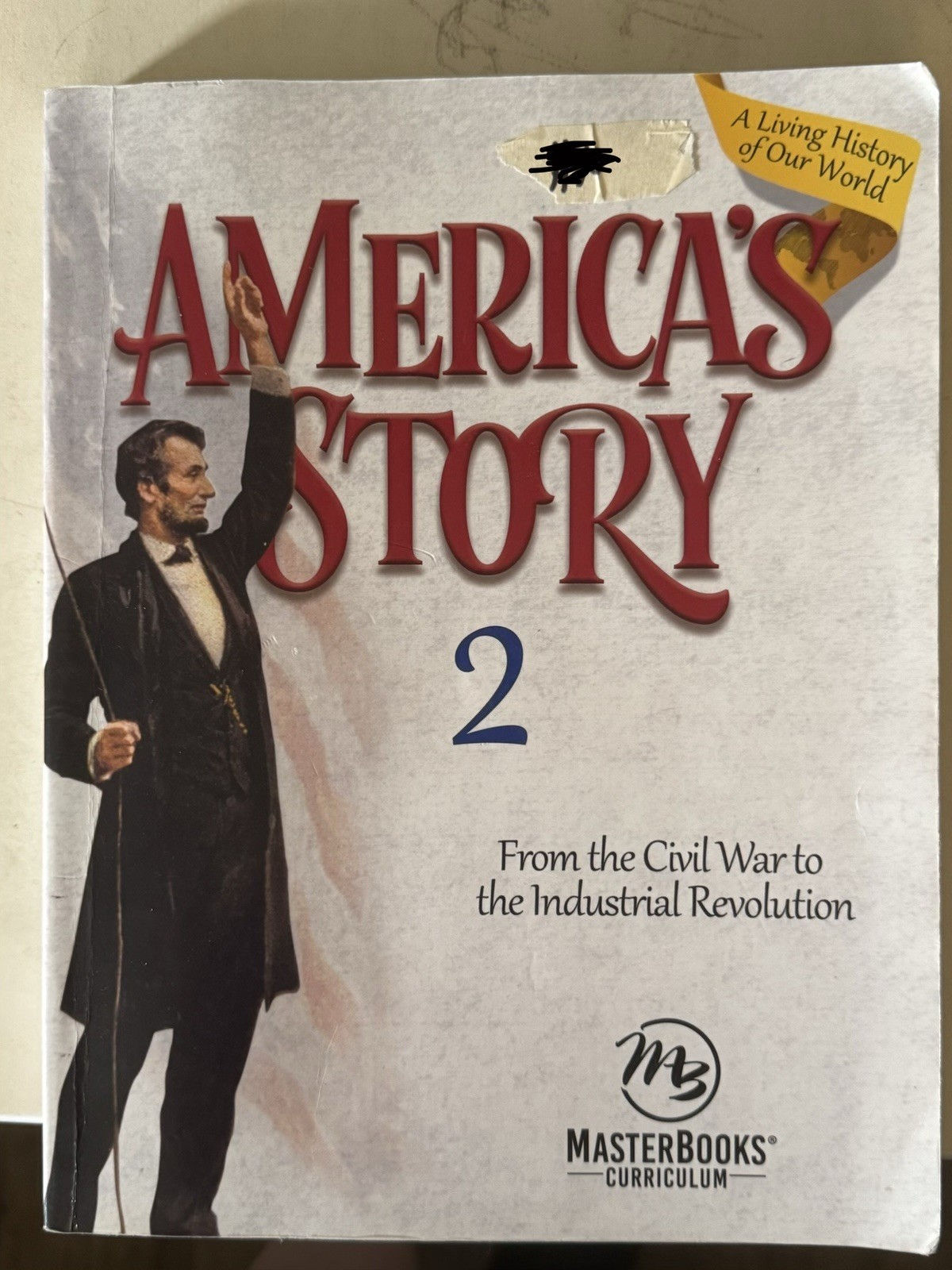 America’s Story 2 Student Paperback by Angela O’Dell Masterbooks