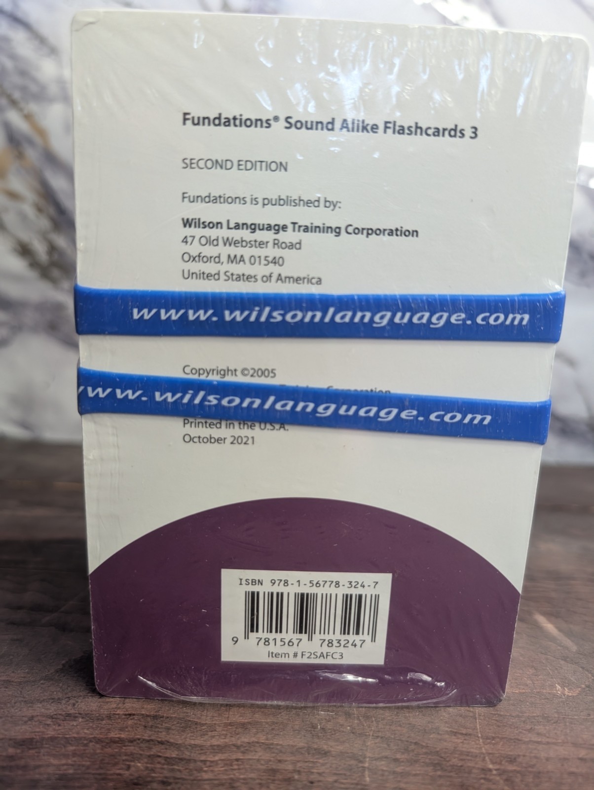Sound Alike Flash Cards 3 Second Edition by Barbara Wilson (Cards,Flash Cards)