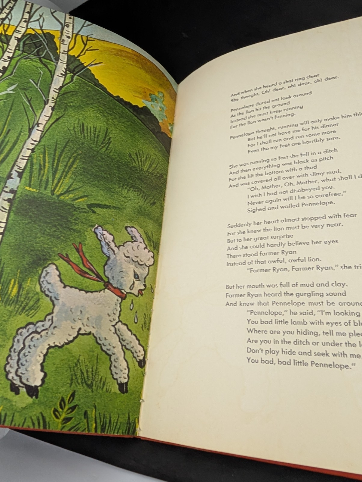 Book Penelope, The Little Lamb by hope Ross Anderson Signed 1964 1st Edition