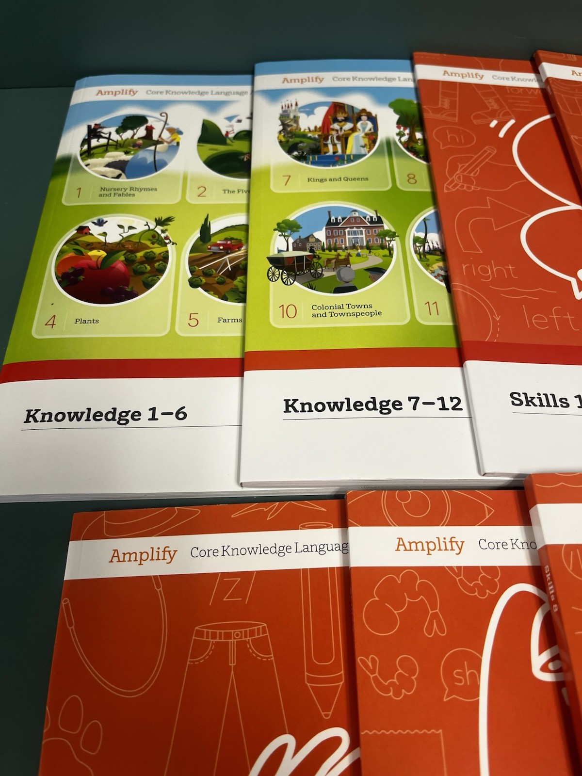 CKLA Amplify Skills Workbooks 1-10 Kindergarten Knowledge 1-12 Student Workbooks