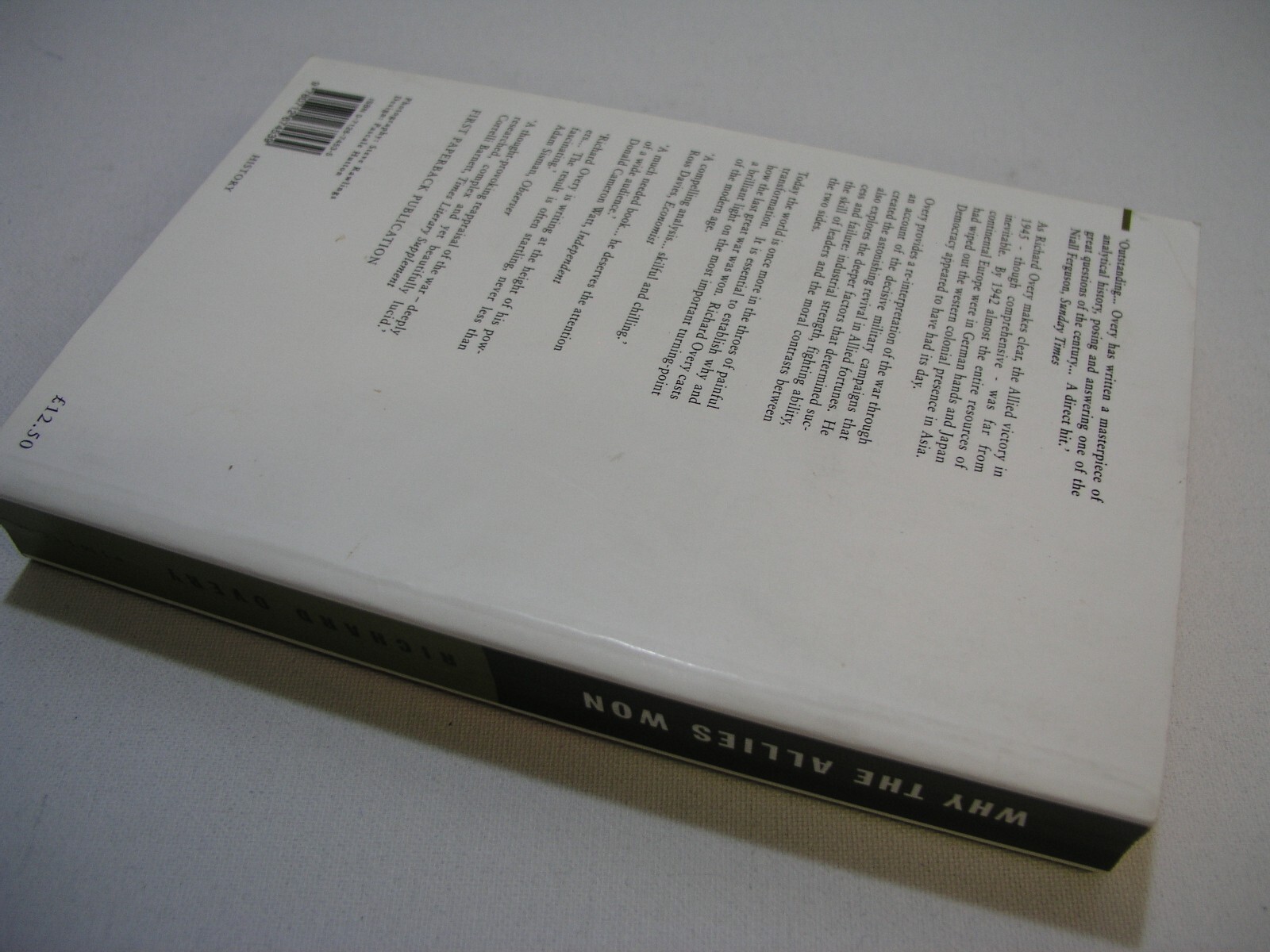 Why the Allies Won by Richard Overy (Paperback, 1996)