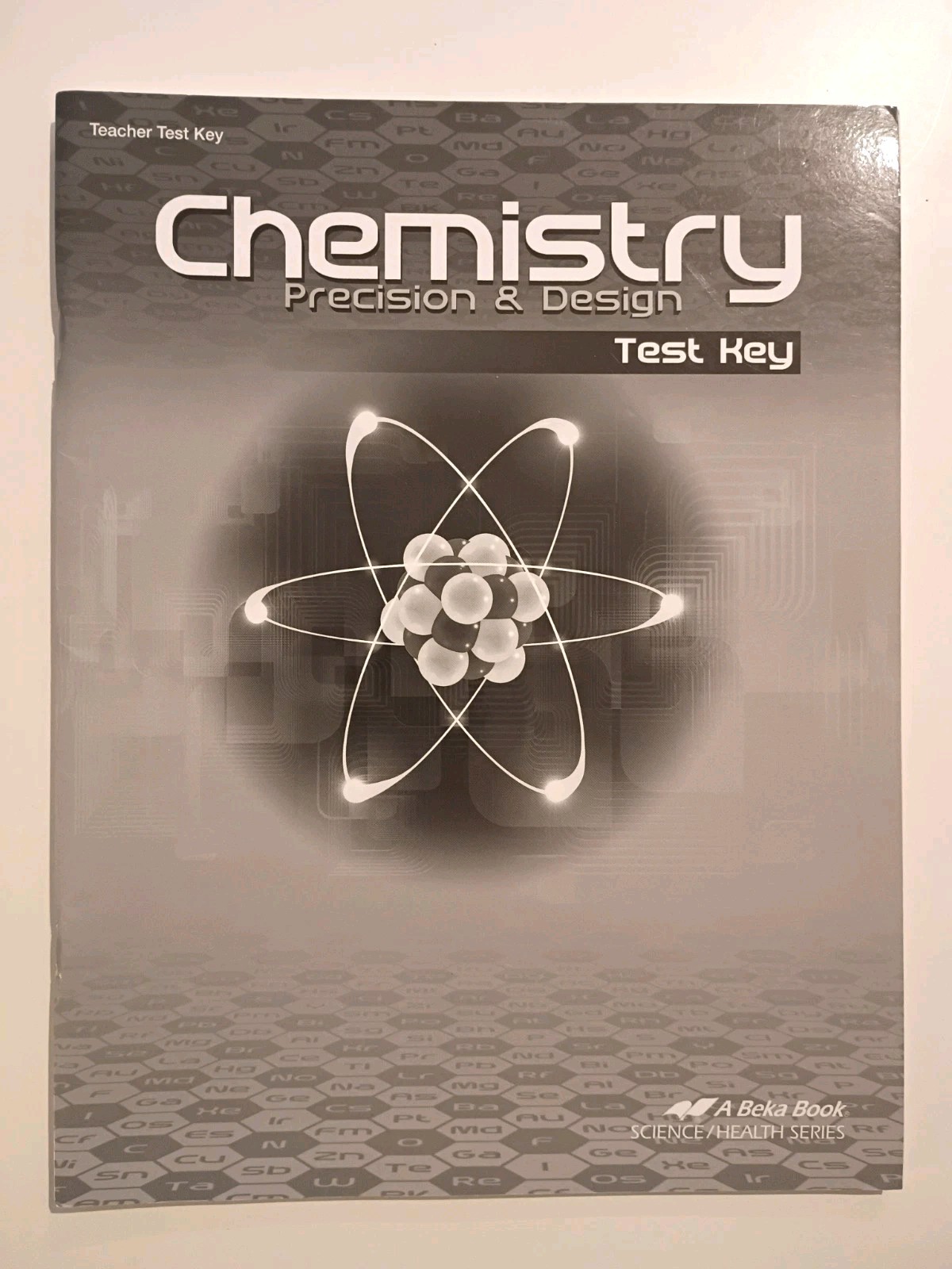 A Beka Chemistry Precision Design Test Key Homeschool Curriculum Book Abeka 3E