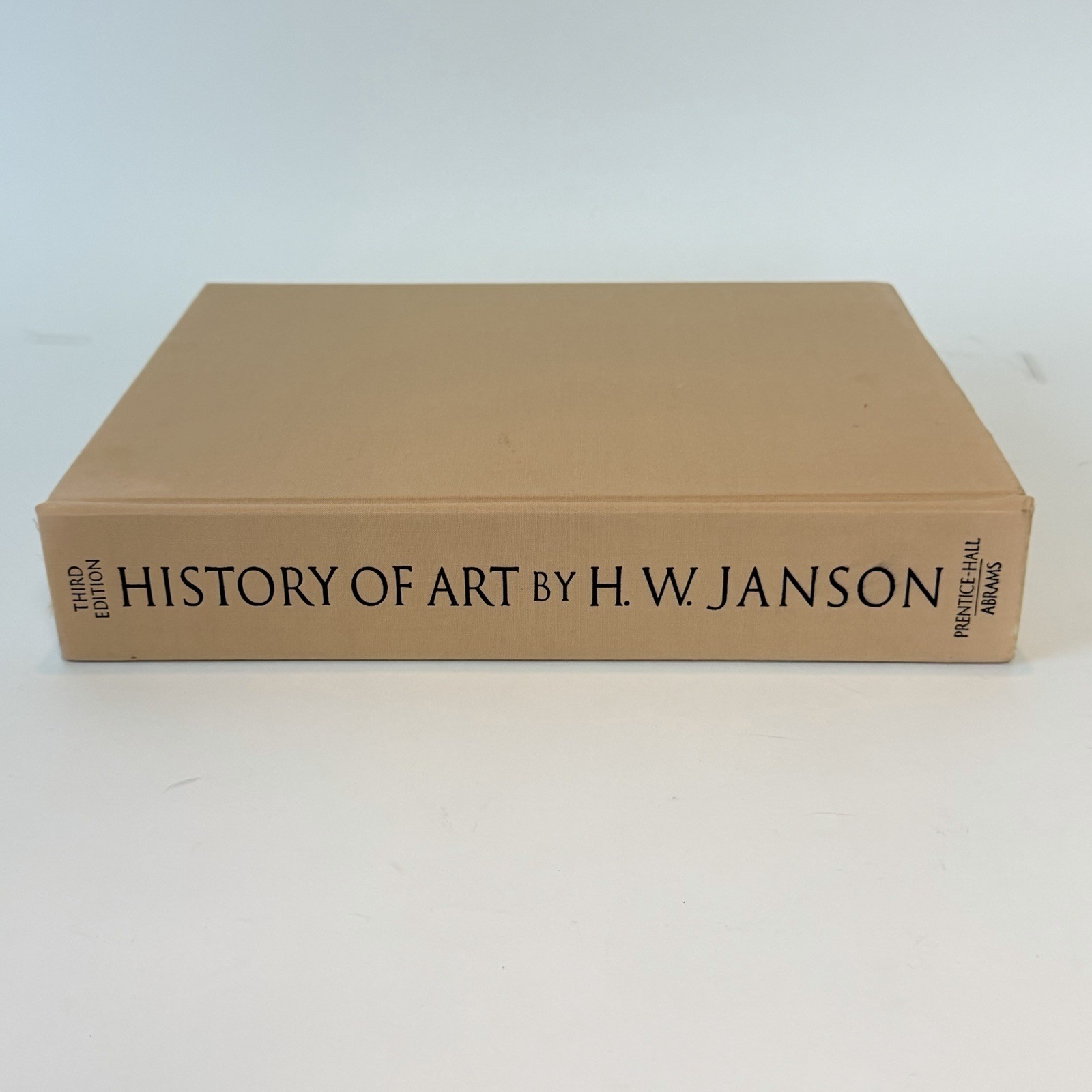 History of Art by HW Janson Third Edition 1986 HC/DJ COFFEE TABLE BOOK