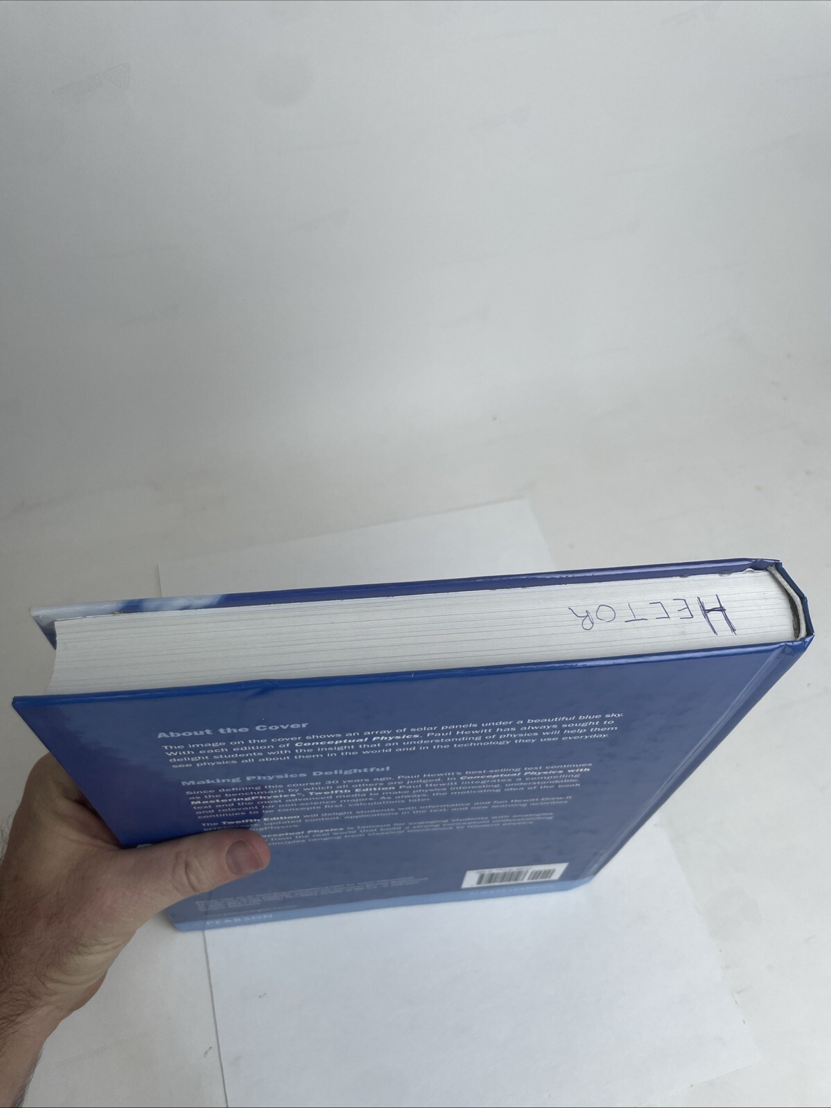 Conceptual Physics (12th Edition) – Hardcover By Hewitt, Paul G – VERY GOOD